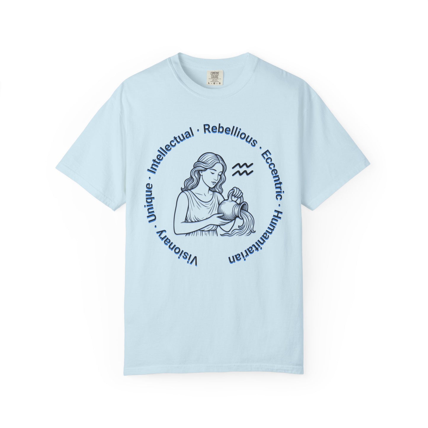 Aquarius Horoscope T-Shirt, Unisex