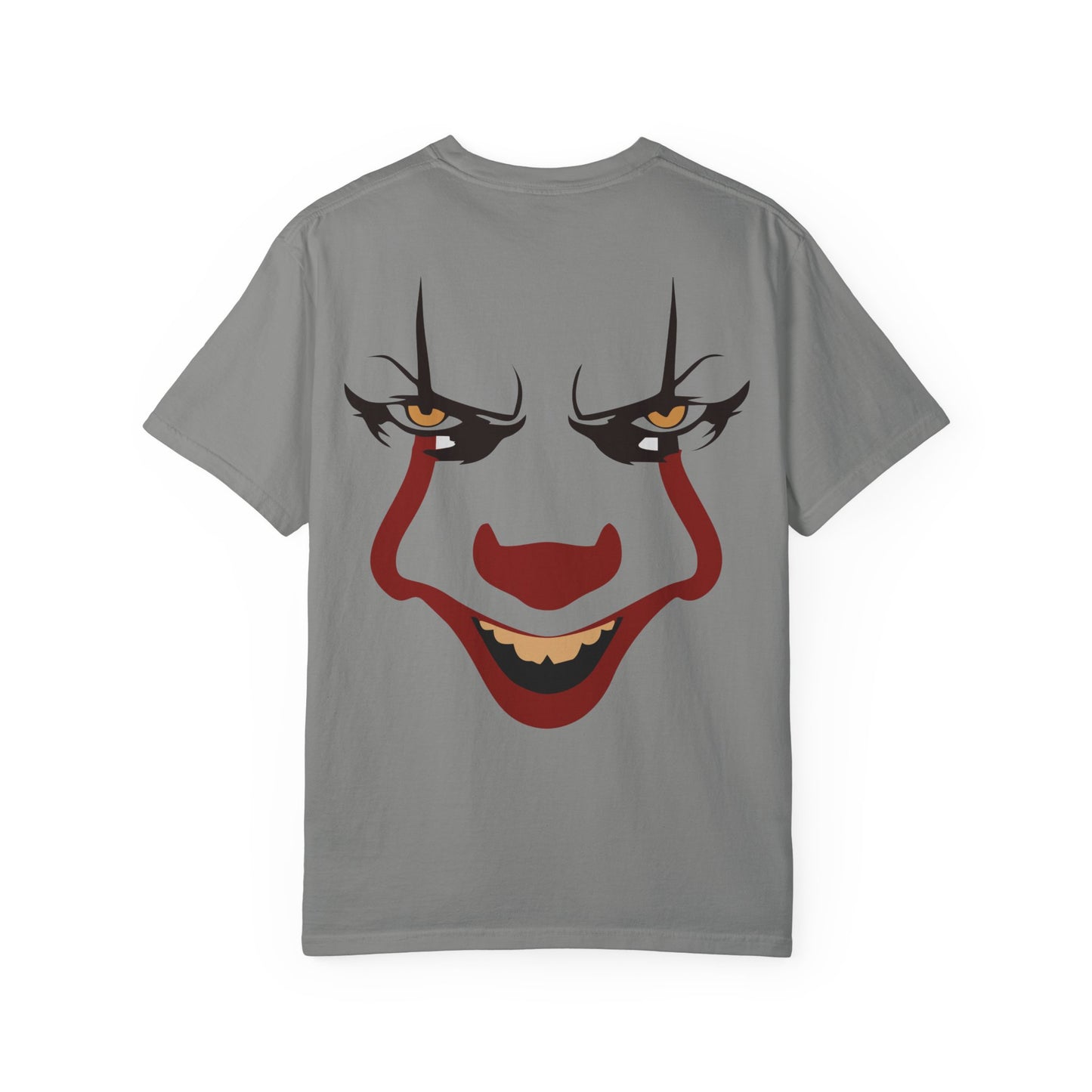 Creepy Clown Graphic T-shirt, Unisex Halloween Tee, Horror Movie Fan Gift, Spooky Shirt, Casual Streetwear