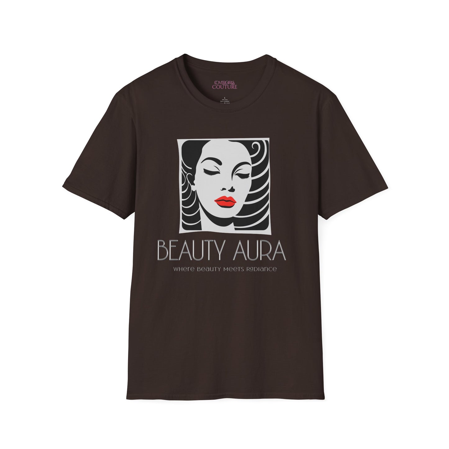 Unisex Softstyle T-Shirt with Beauty Aura Design