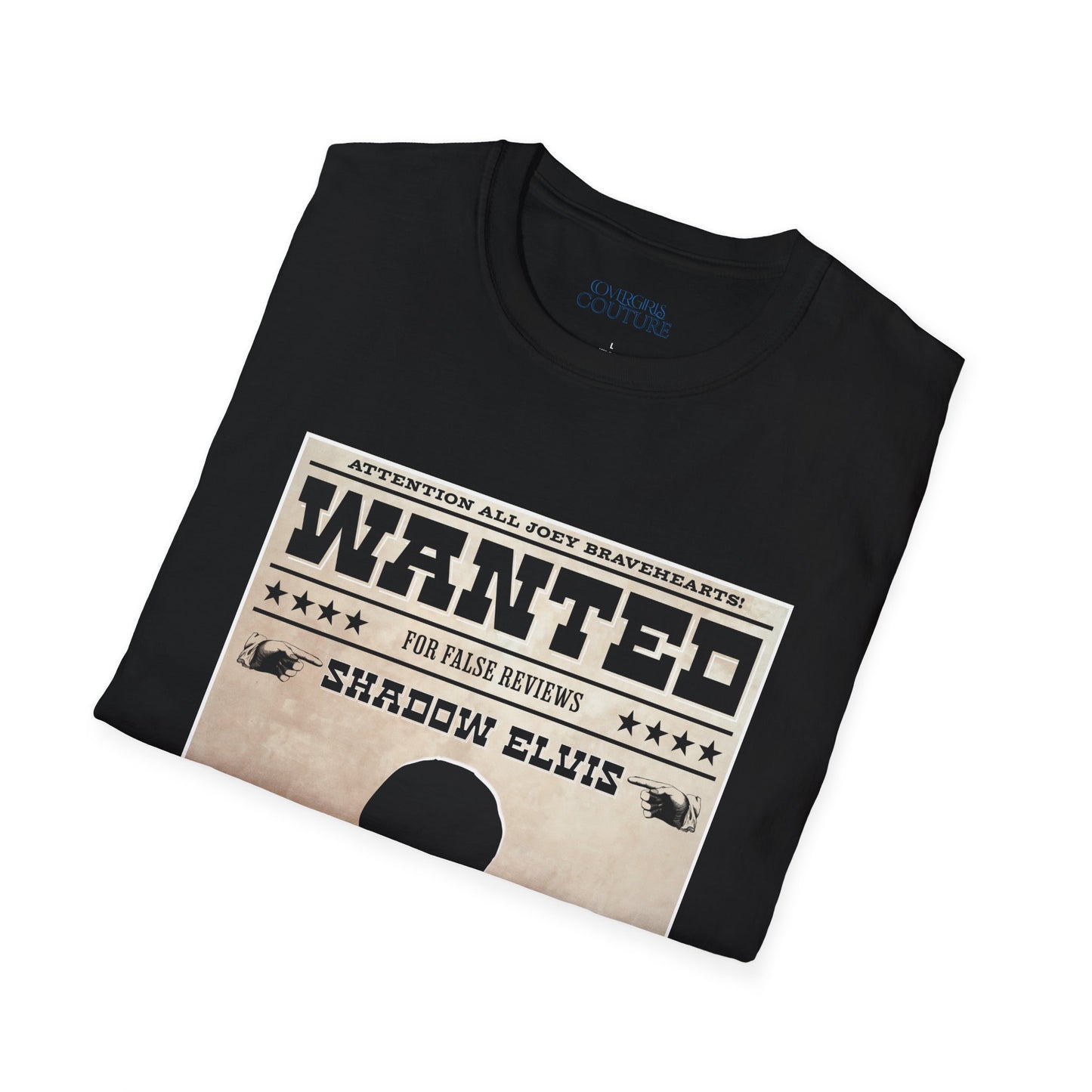 Joey Black "Wanted" Unisex Softstyle T-Shirt