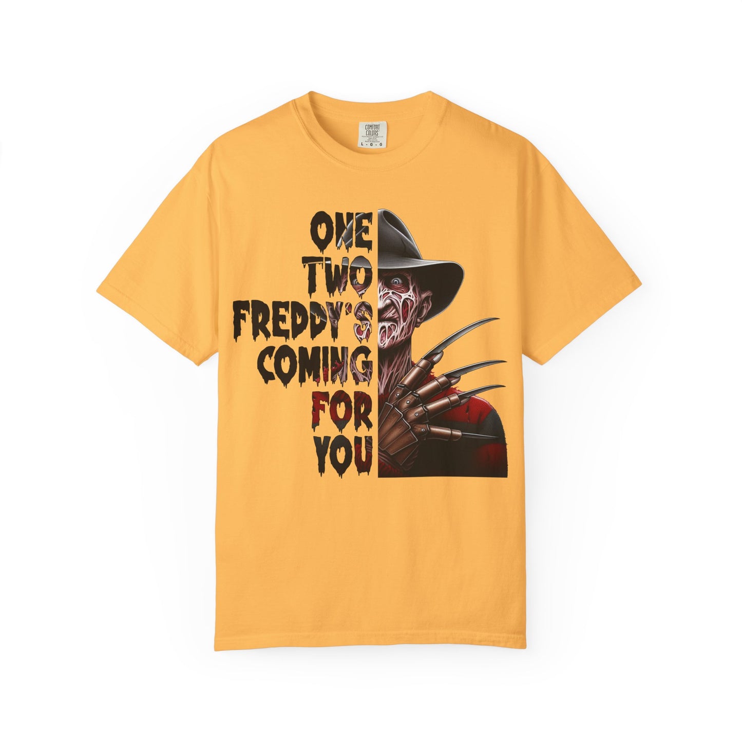 Freddy Krueger Graphic T-Shirt, Halloween Shirt, Horror Movie Tee, Gift for Horror Fans, Unisex Casual Wear, Spooky Apparel