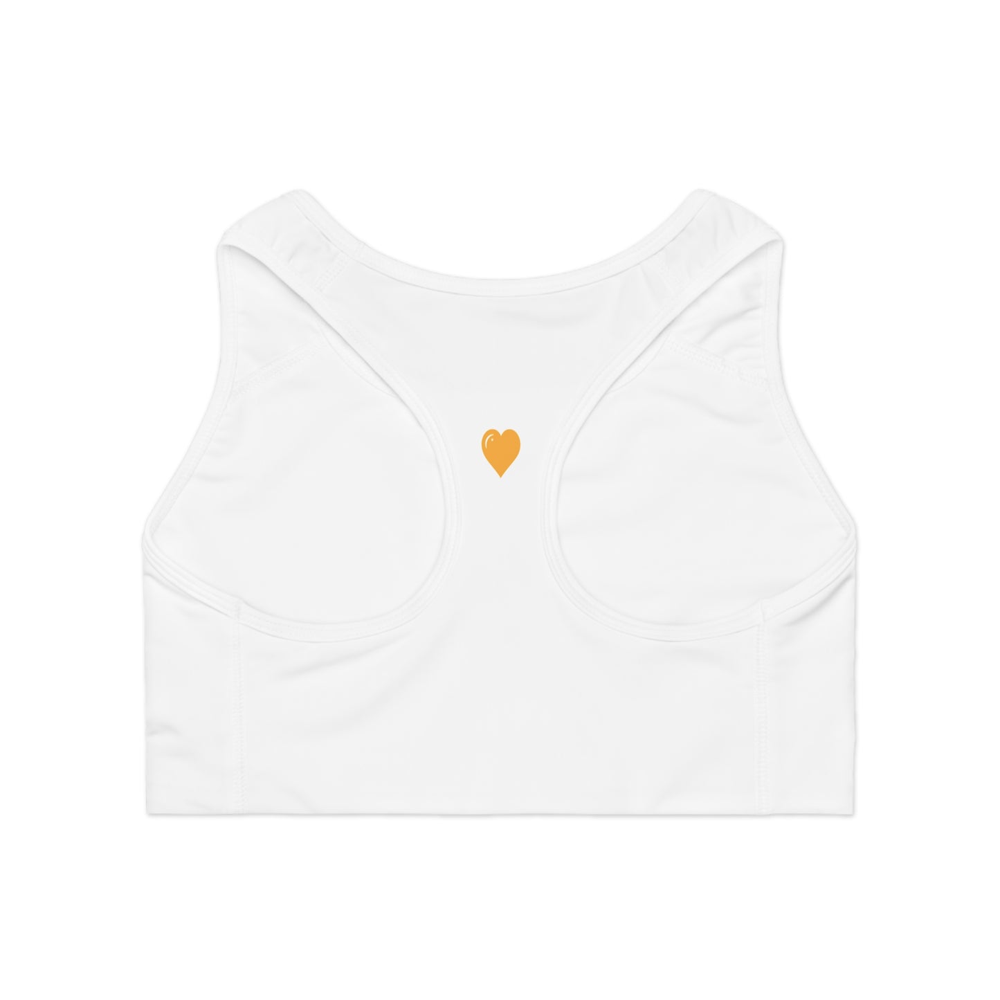 Donnie White Seamless Sports Bra