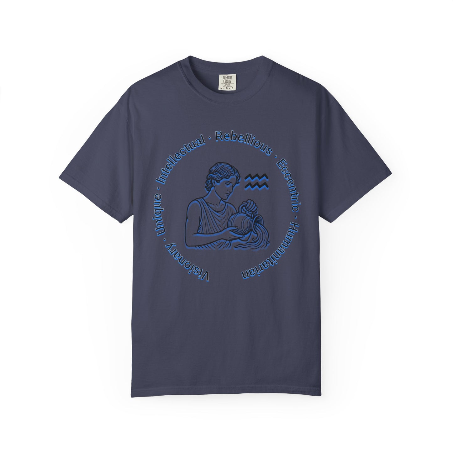 Aquarius Horoscope T-Shirt, Unisex