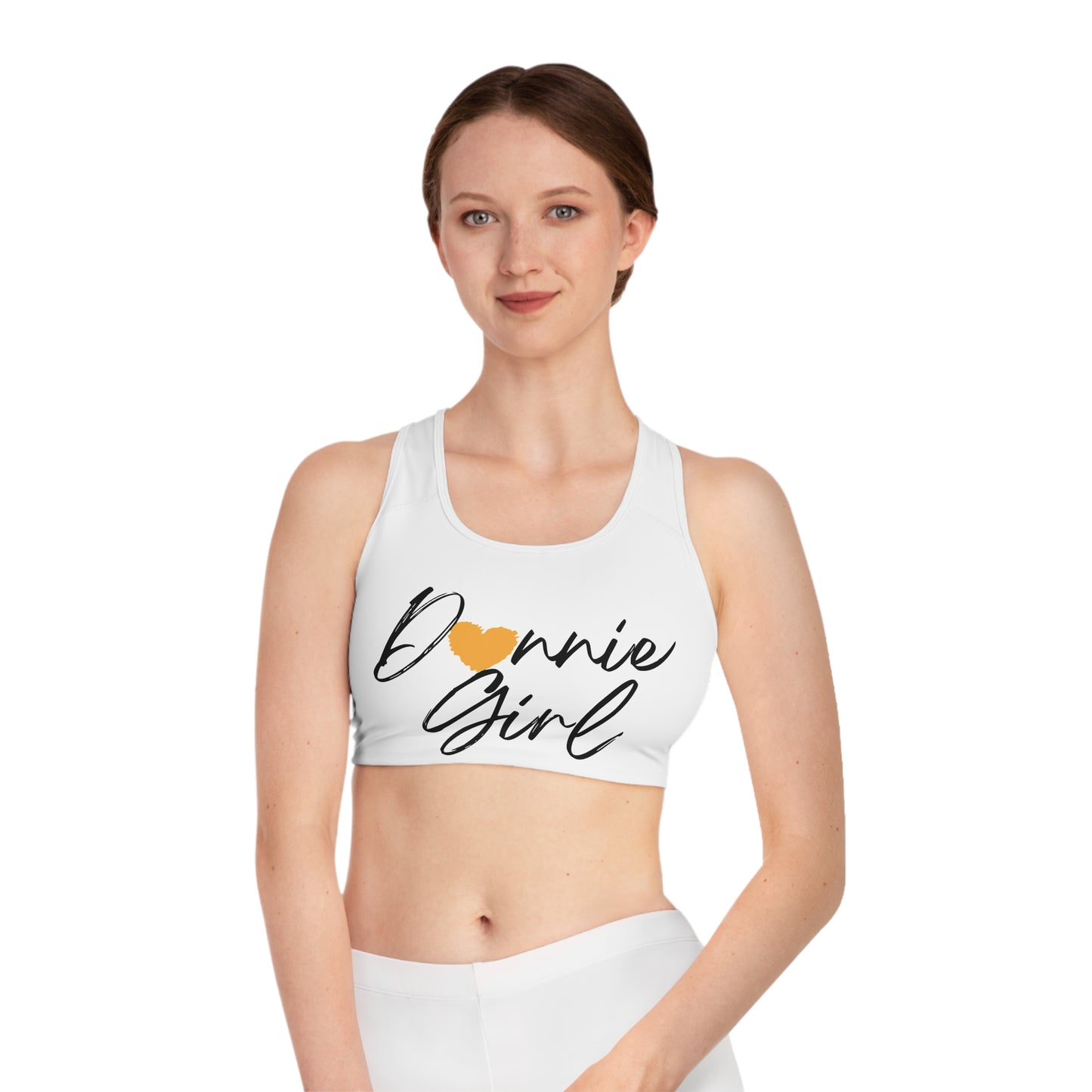 Donnie White Seamless Sports Bra