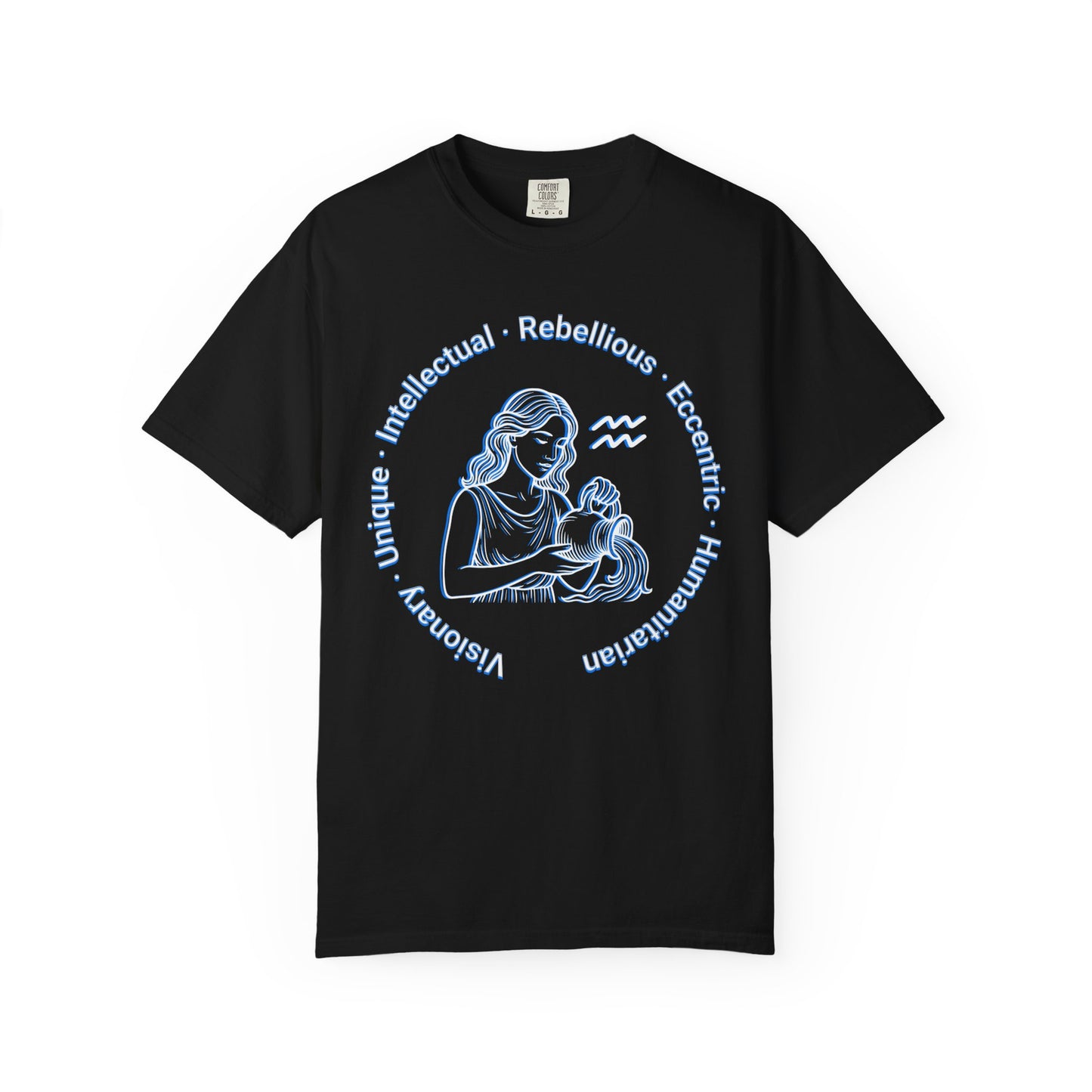 Aquarius Horoscope T-Shirt, Unisex