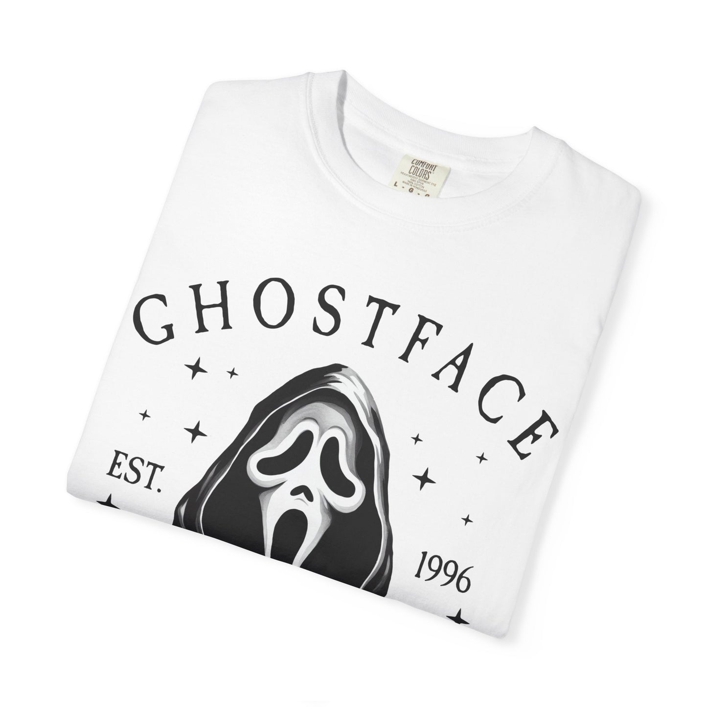Ghostface Horror Club T-shirt, Unisex Graphic Tee, Scary Movie Shirt, Halloween Apparel, Horror Fan Gift, Movie Nights