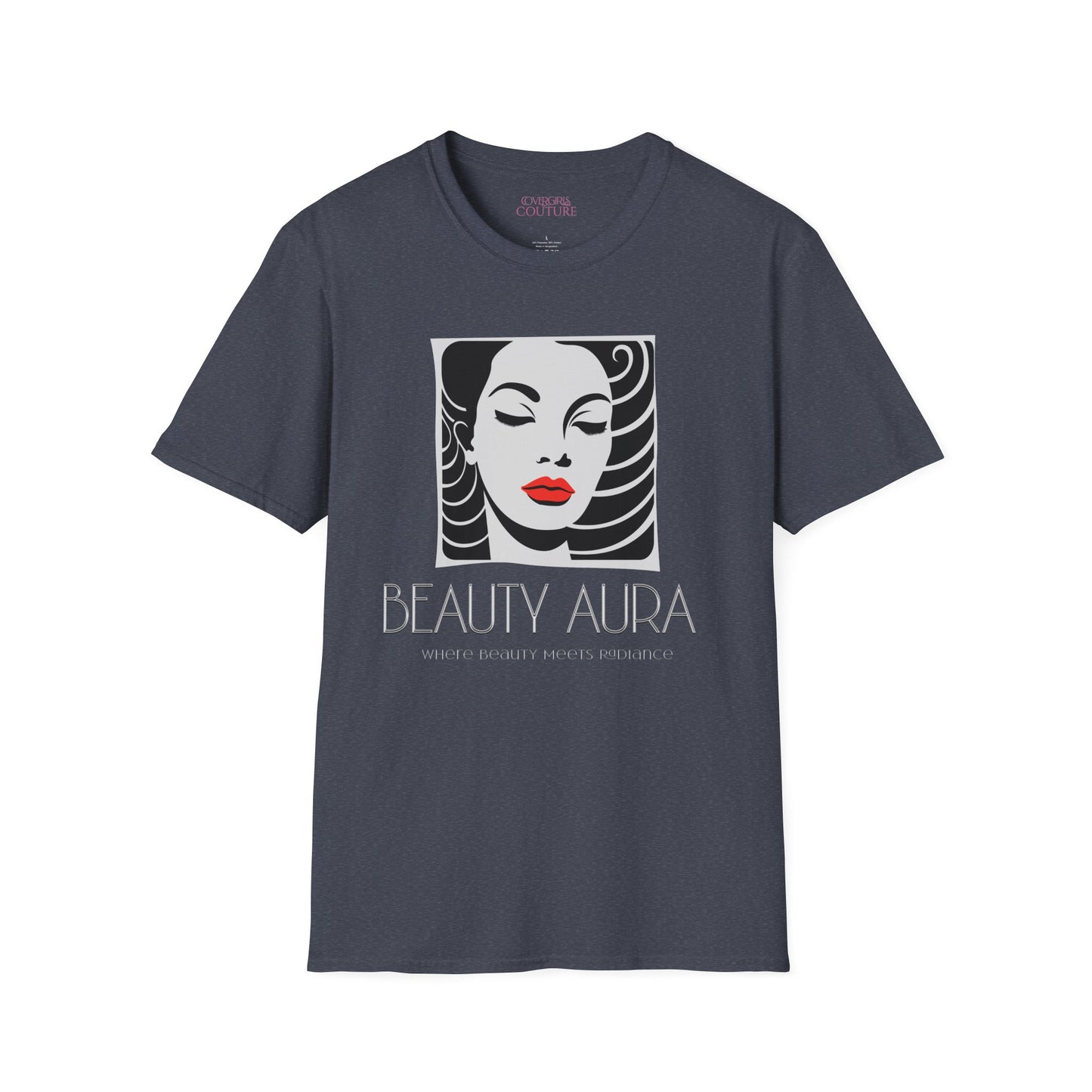 Unisex Softstyle T-Shirt with Beauty Aura Design