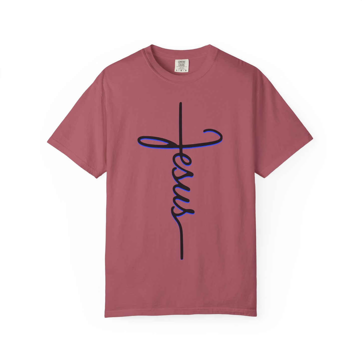 Jesus Cross Unisex Garment-Dyed T-shirt