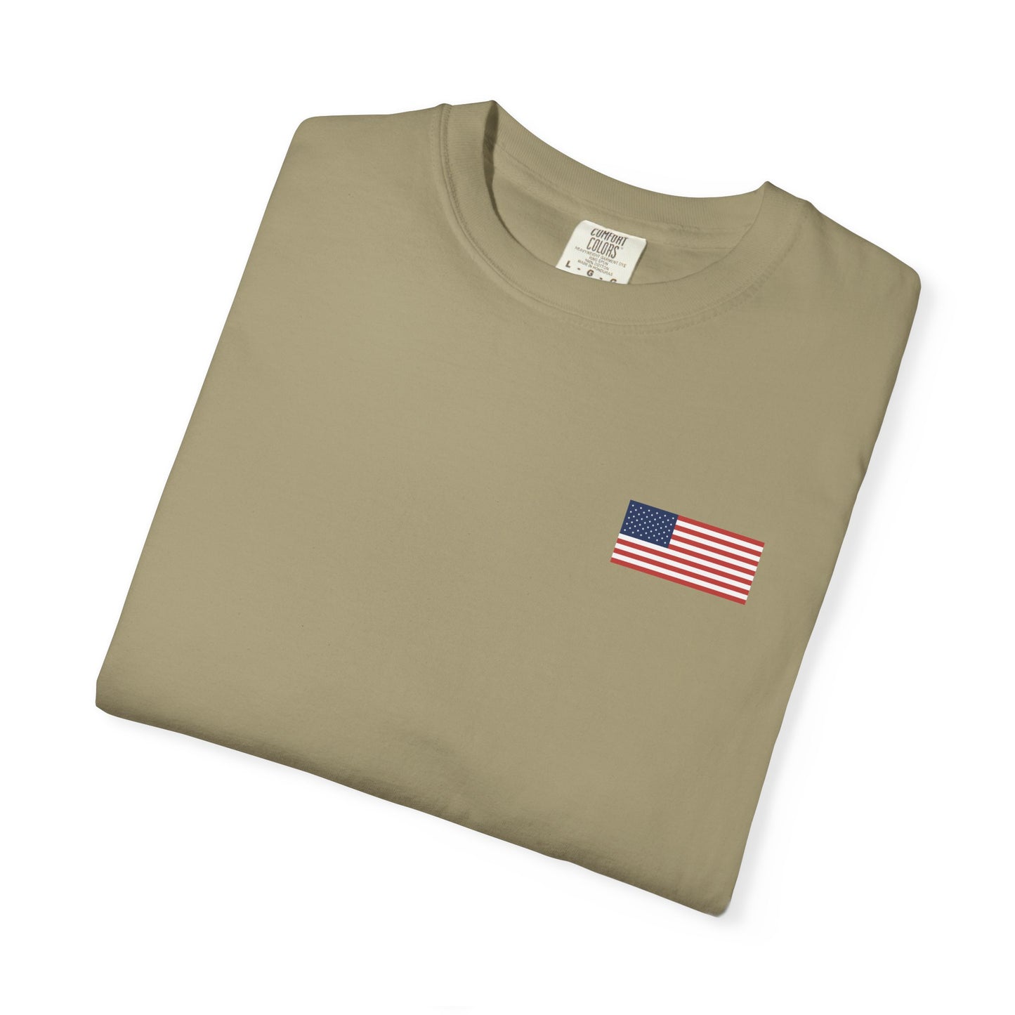 Patriotic Garment-Dyed T-shirt, Vintage