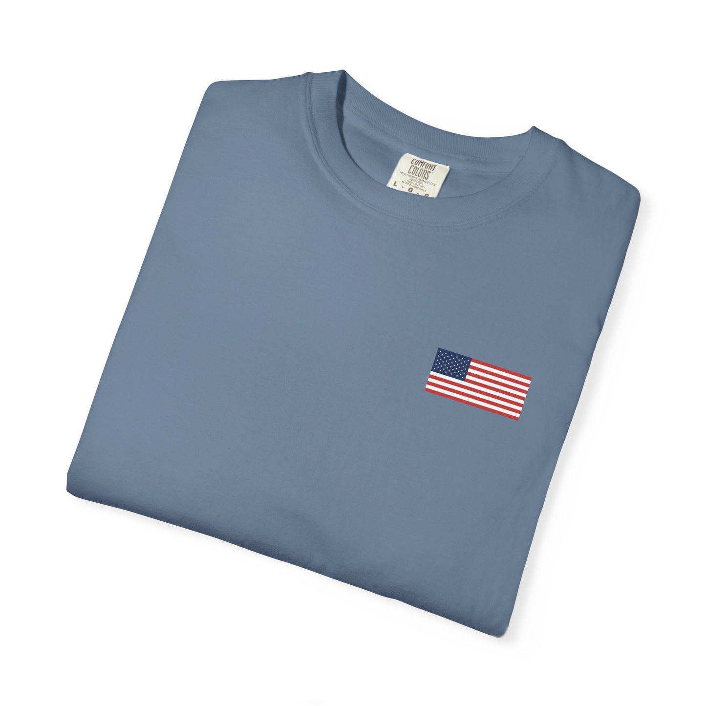 Patriotic Garment-Dyed T-shirt, Vintage