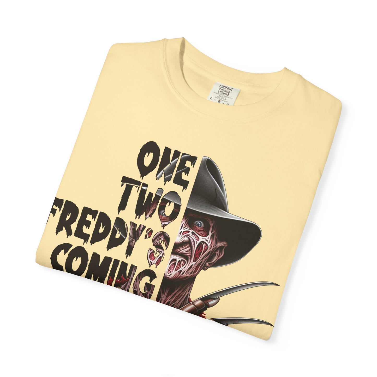 Freddy Krueger Graphic T-Shirt, Halloween Shirt, Horror Movie Tee, Gift for Horror Fans, Unisex Casual Wear, Spooky Apparel
