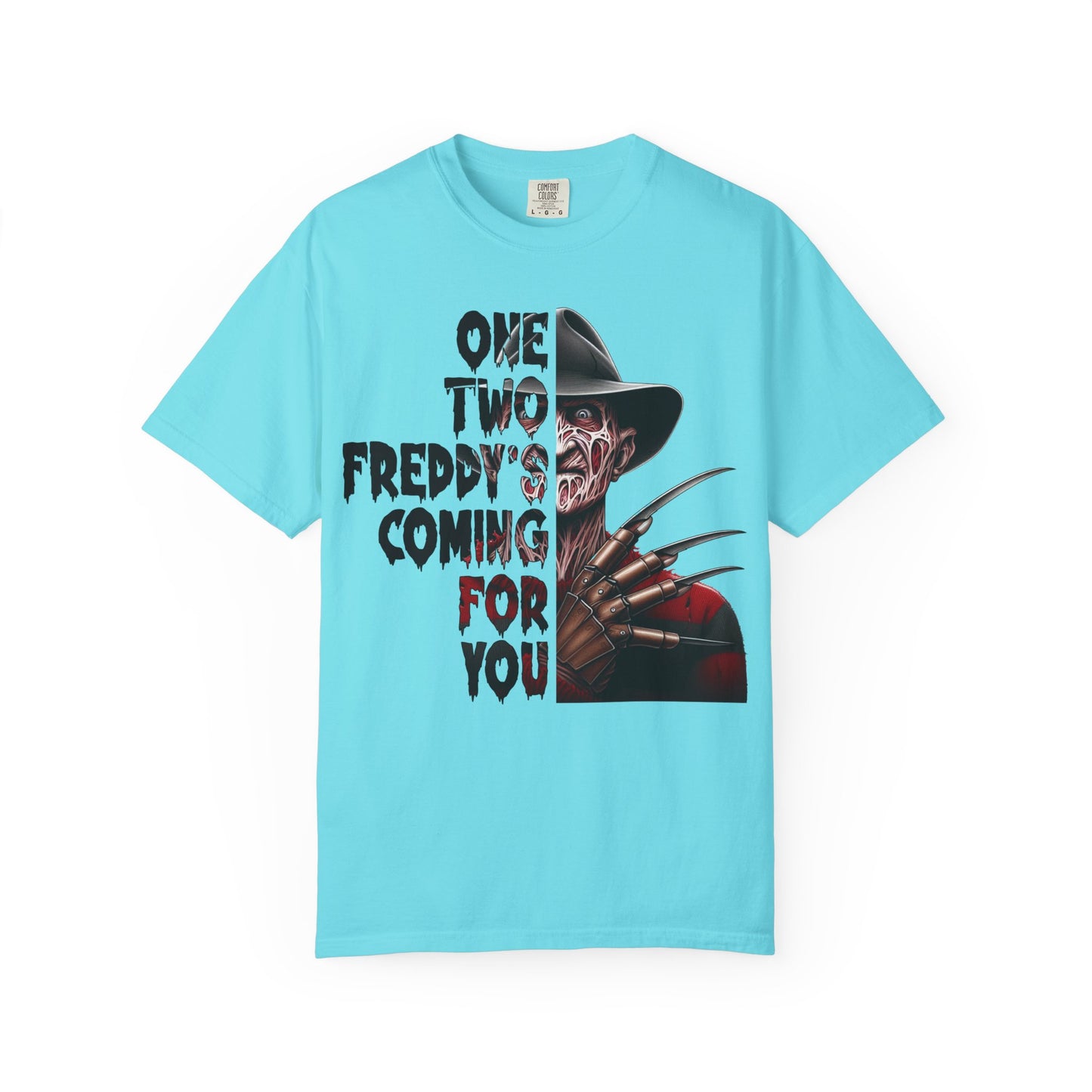Freddy Krueger Graphic T-Shirt, Halloween Shirt, Horror Movie Tee, Gift for Horror Fans, Unisex Casual Wear, Spooky Apparel