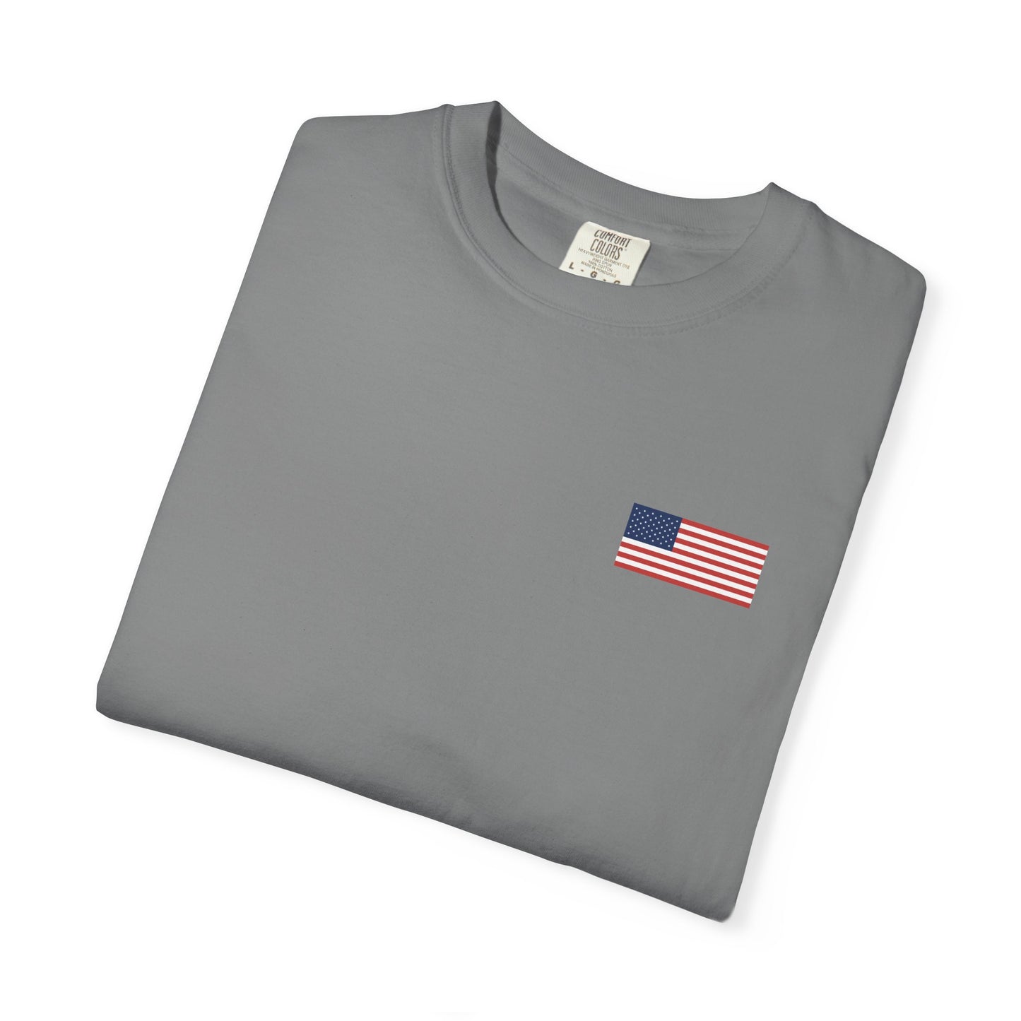 Patriotic Garment-Dyed T-shirt, Vintage