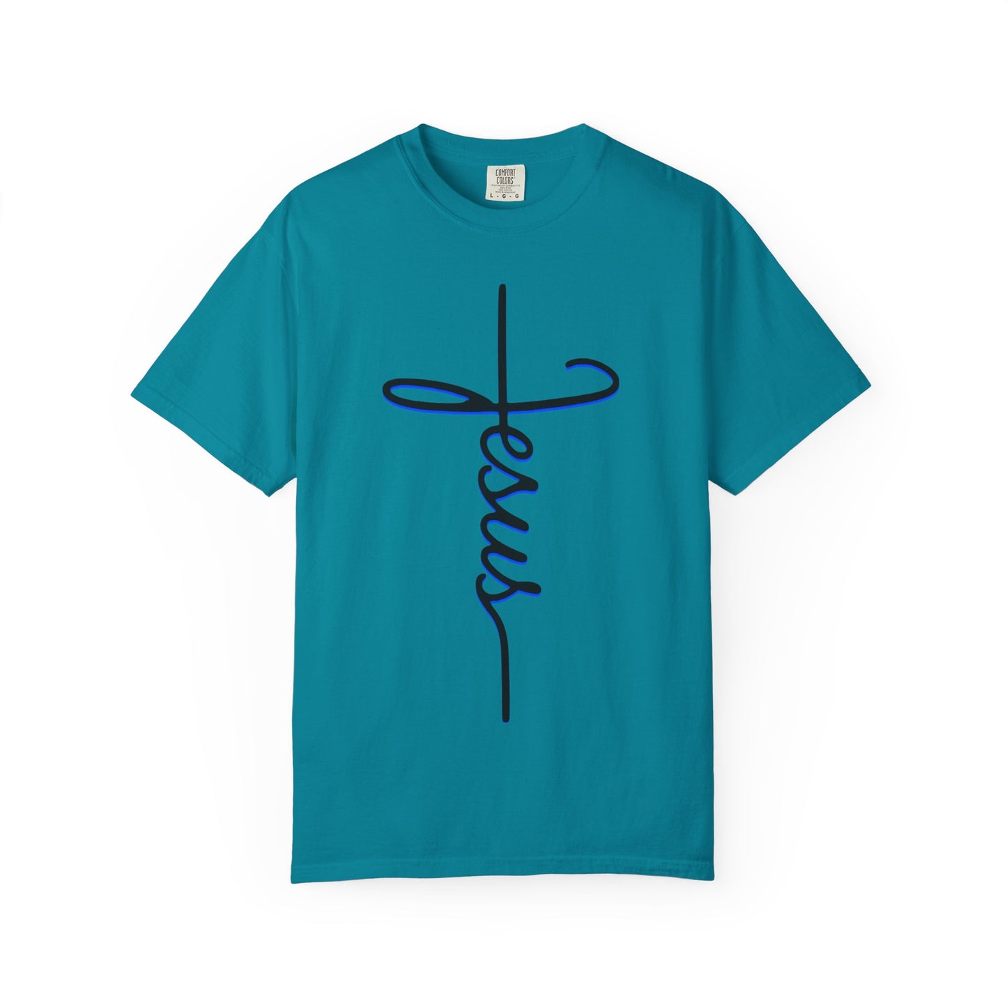 Jesus Cross Unisex Garment-Dyed T-shirt