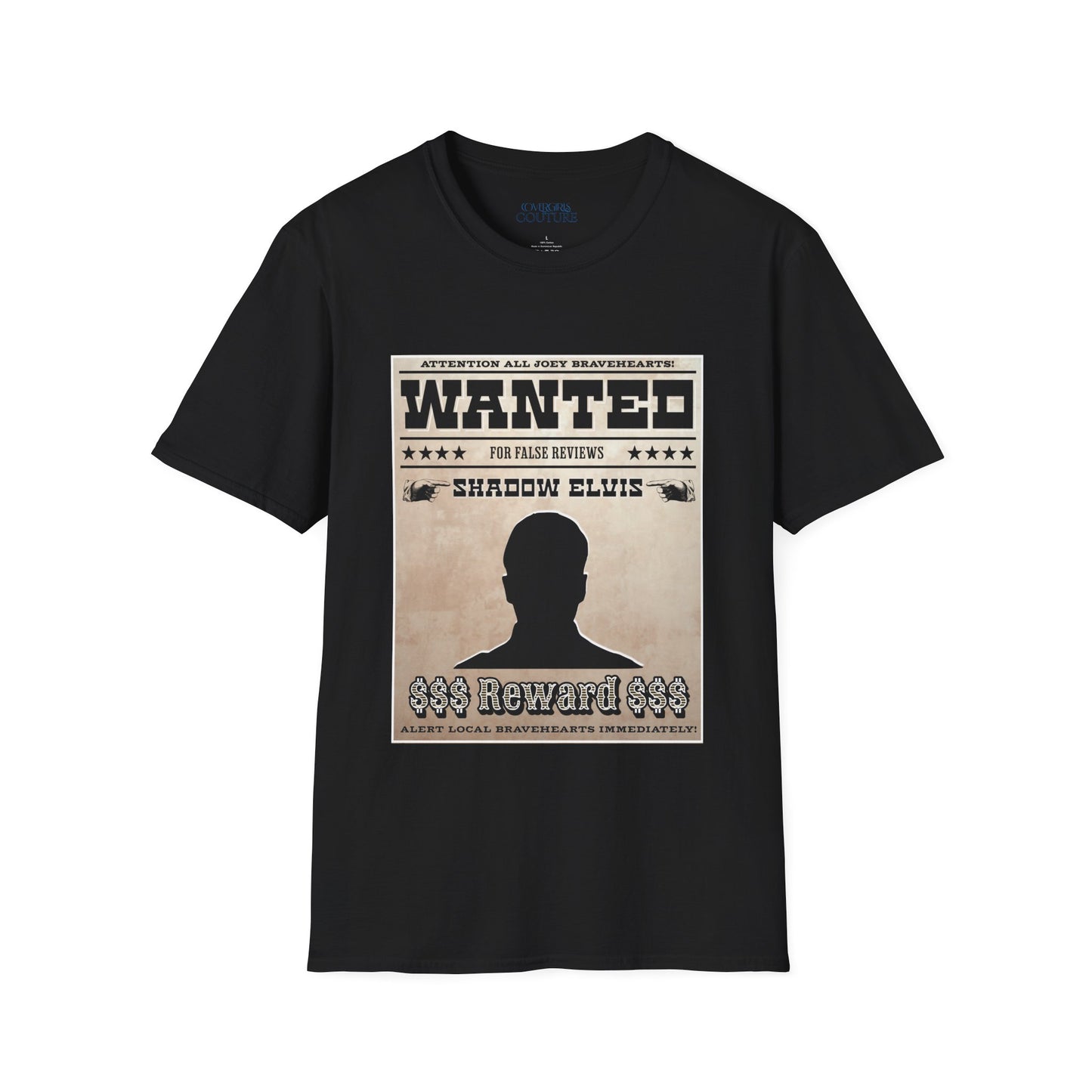 Joey Black "Wanted" Unisex Softstyle T-Shirt
