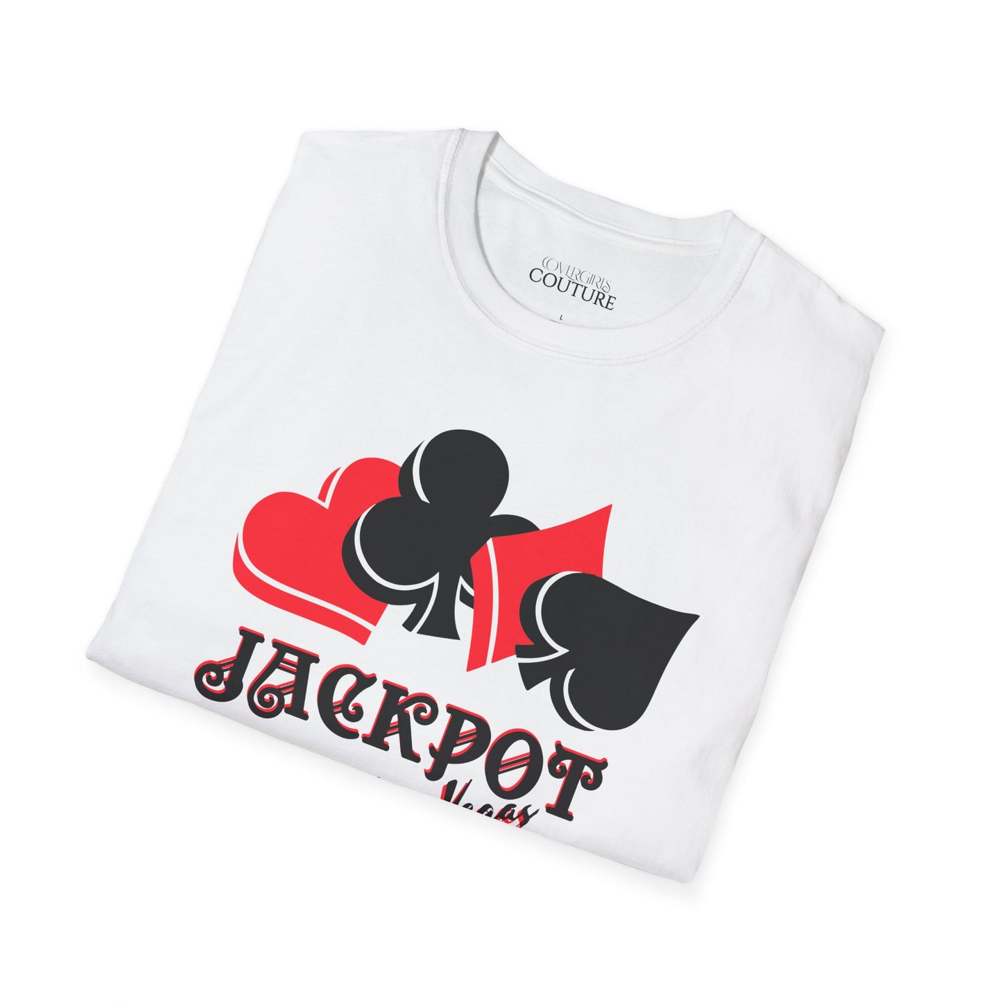 "RED" Jackpot Graphic T-Shirt - Unisex Softstyle Tee