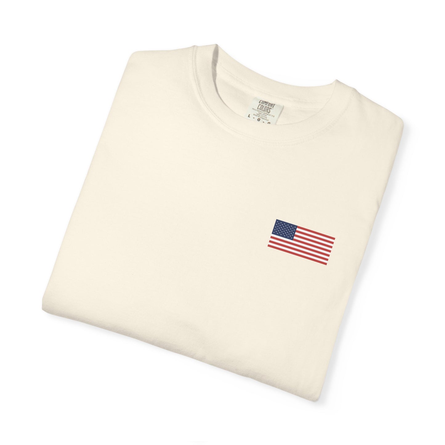 Patriotic Garment-Dyed T-shirt, Vintage