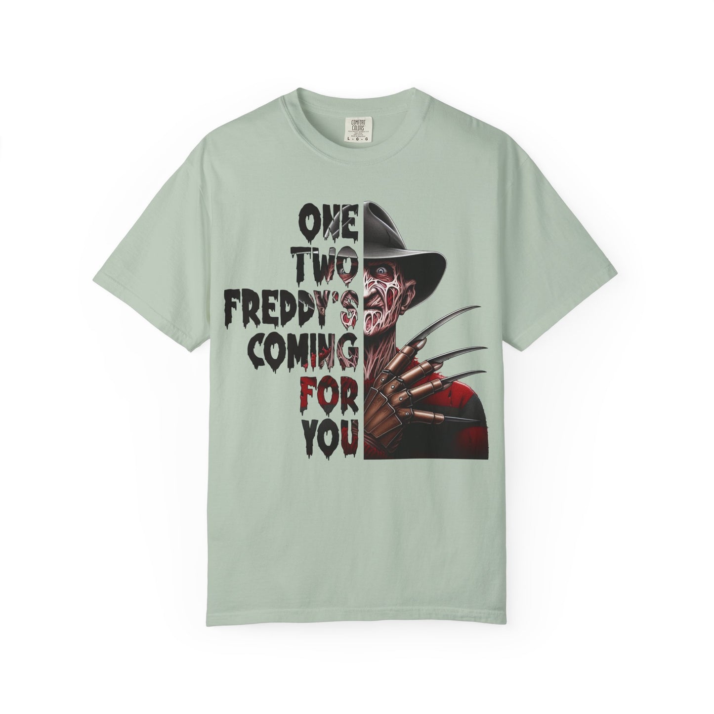 Freddy Krueger Graphic T-Shirt, Halloween Shirt, Horror Movie Tee, Gift for Horror Fans, Unisex Casual Wear, Spooky Apparel