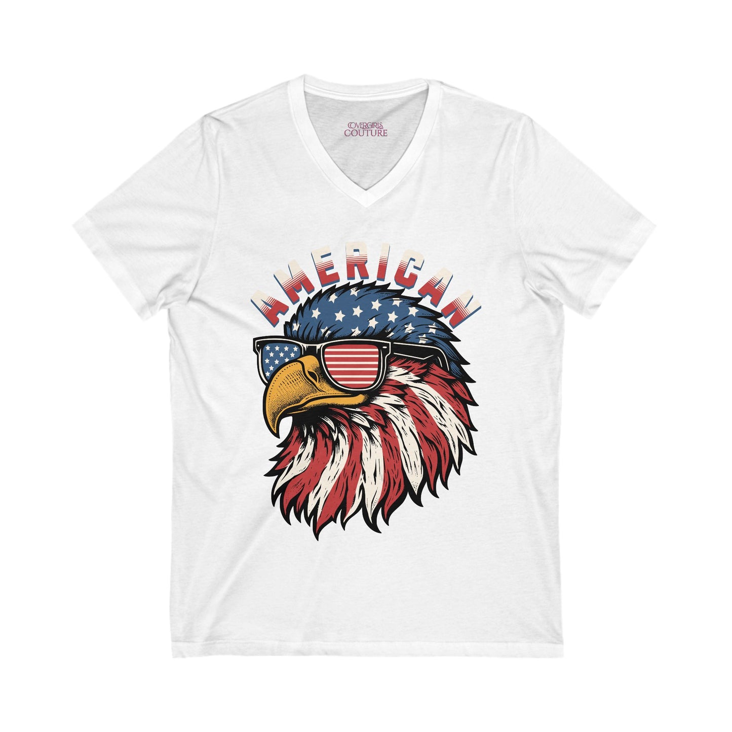 American V-Neck Tee