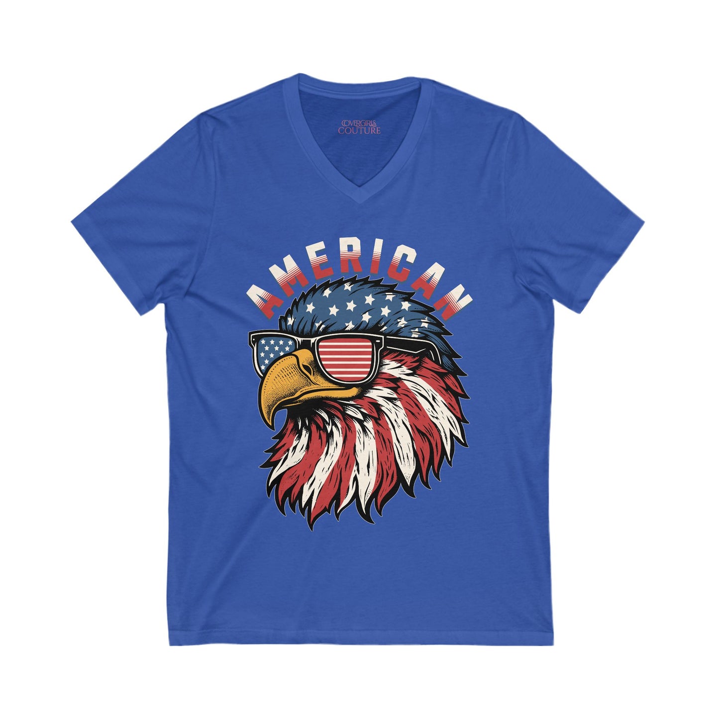American V-Neck Tee