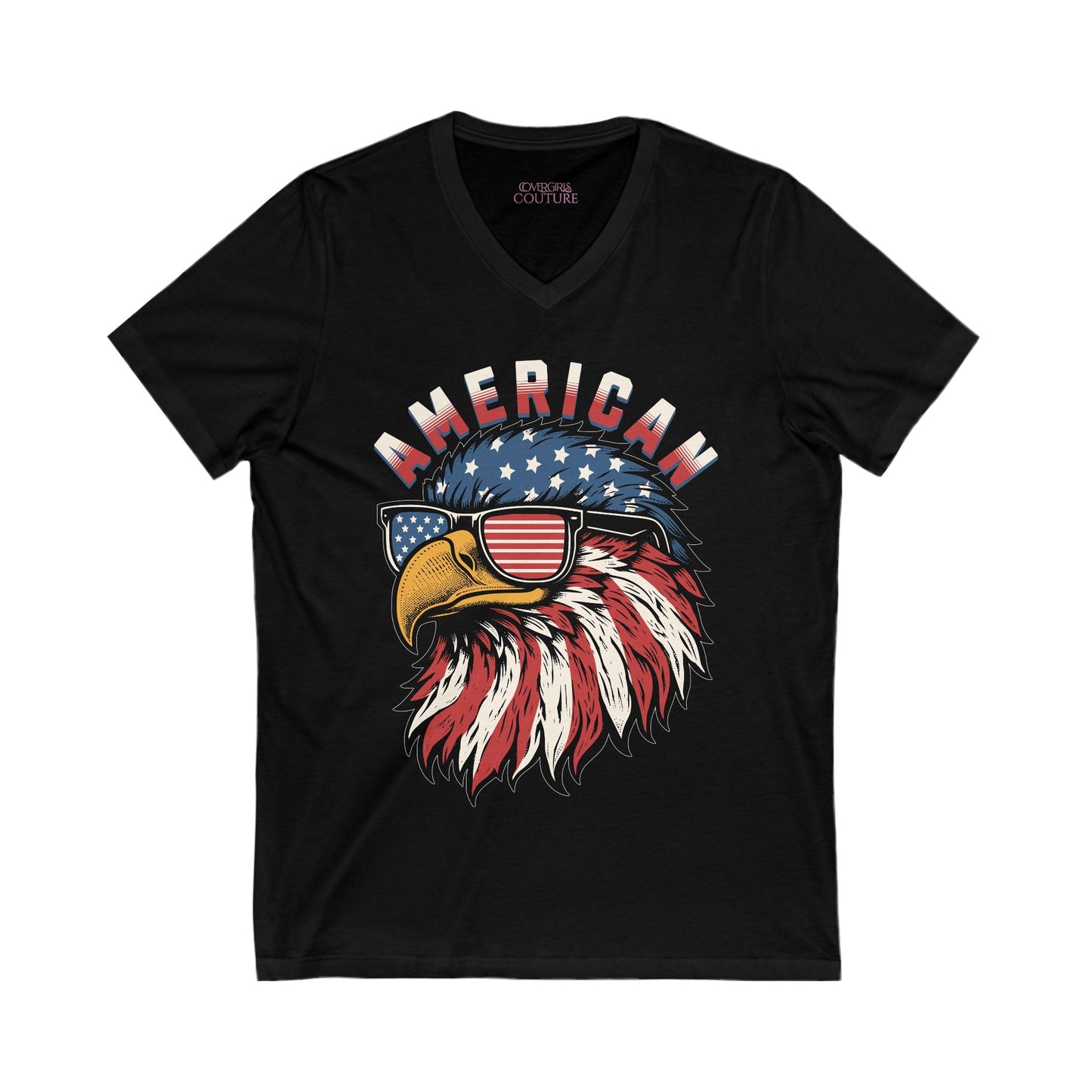 American V-Neck Tee