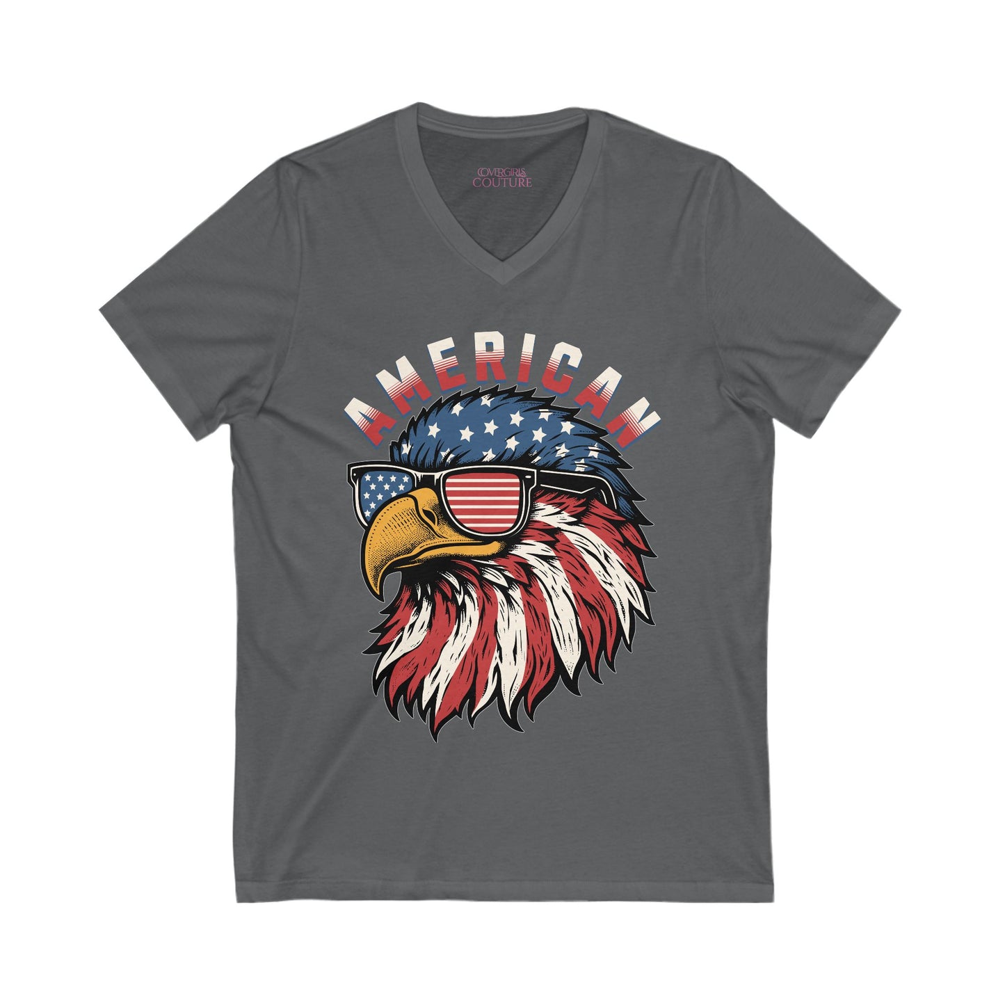 American V-Neck Tee