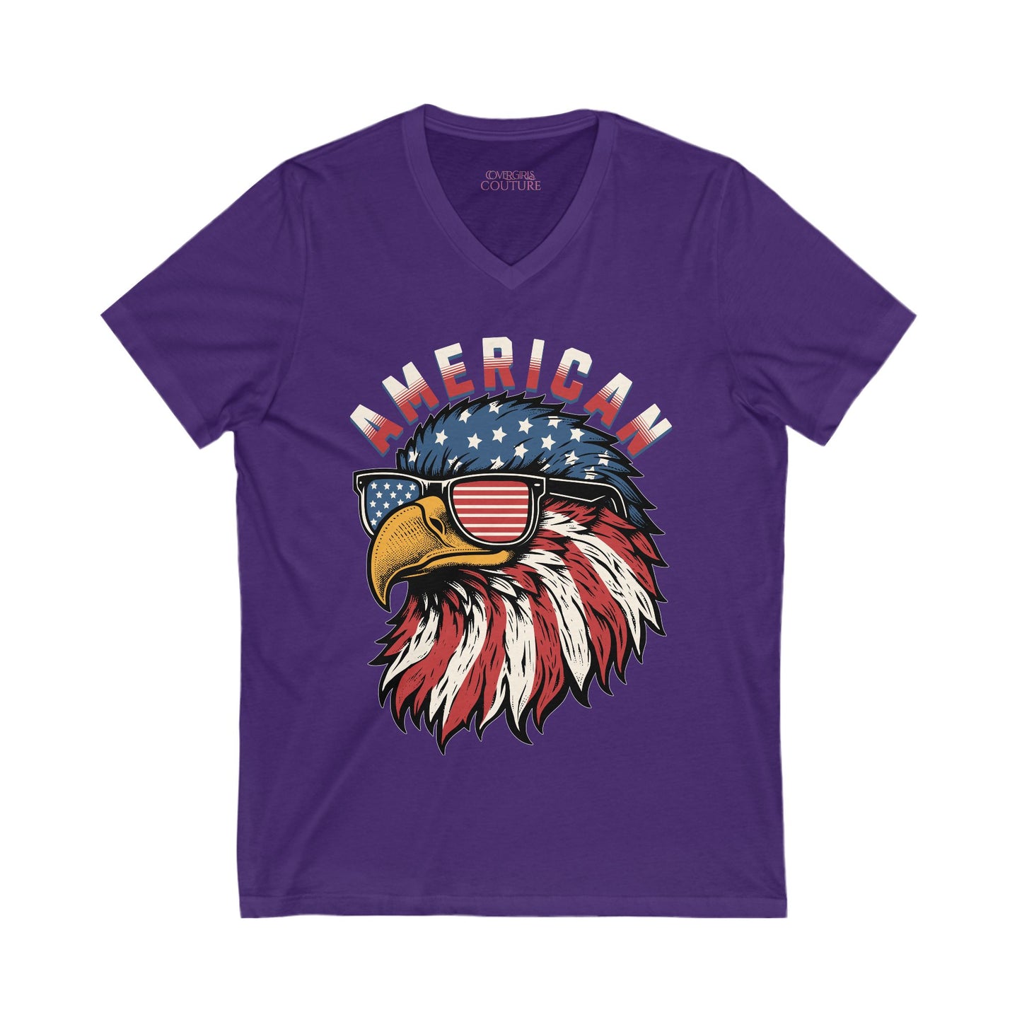 American V-Neck Tee