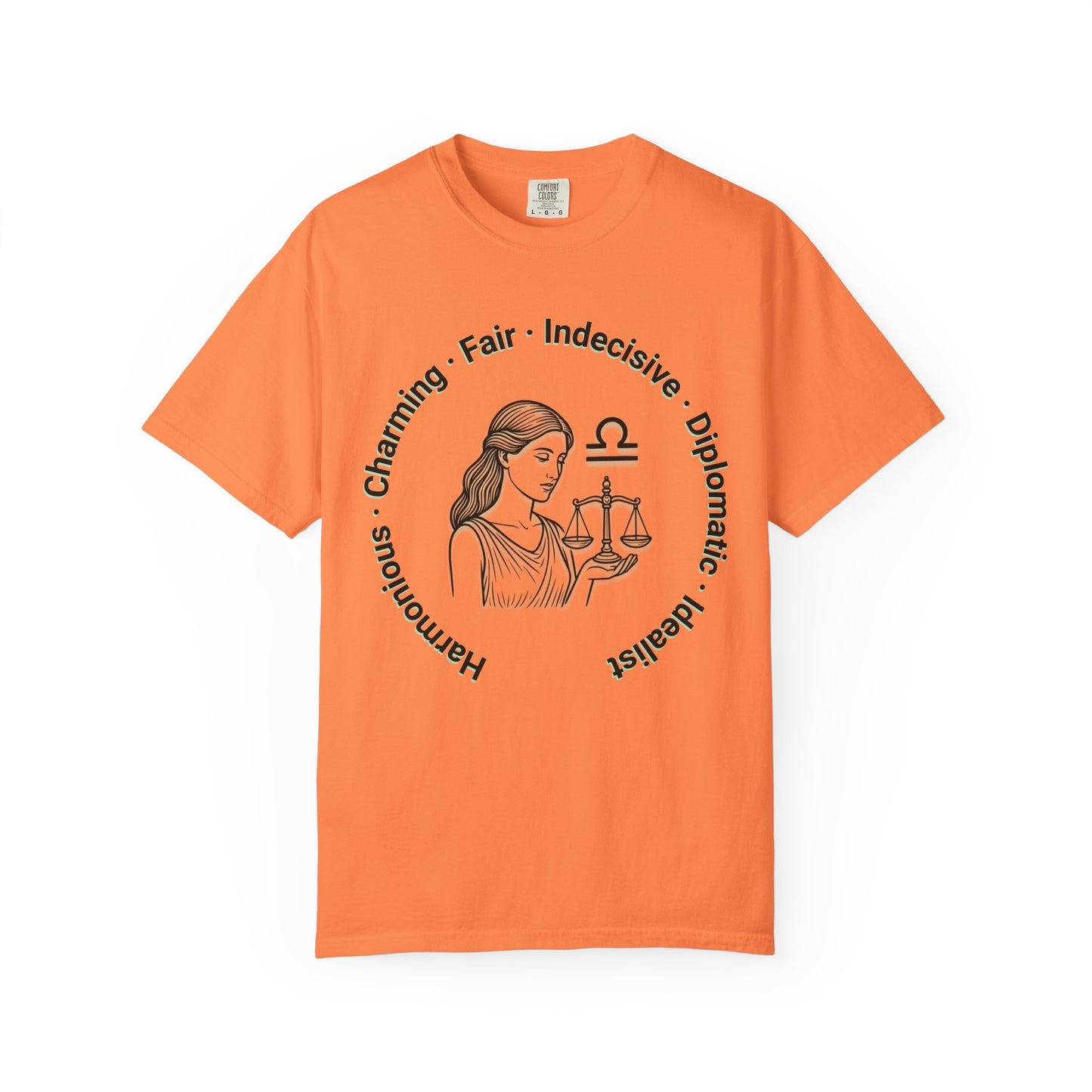 Libra Horoscope T-Shirt, Unisex
