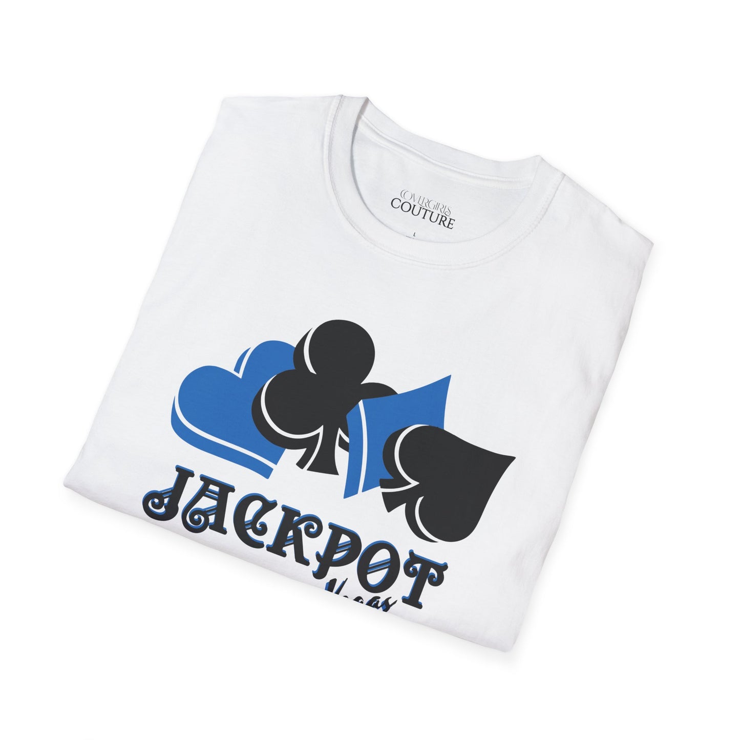 "BLUE" Jackpot Unisex Softstyle T-Shirt