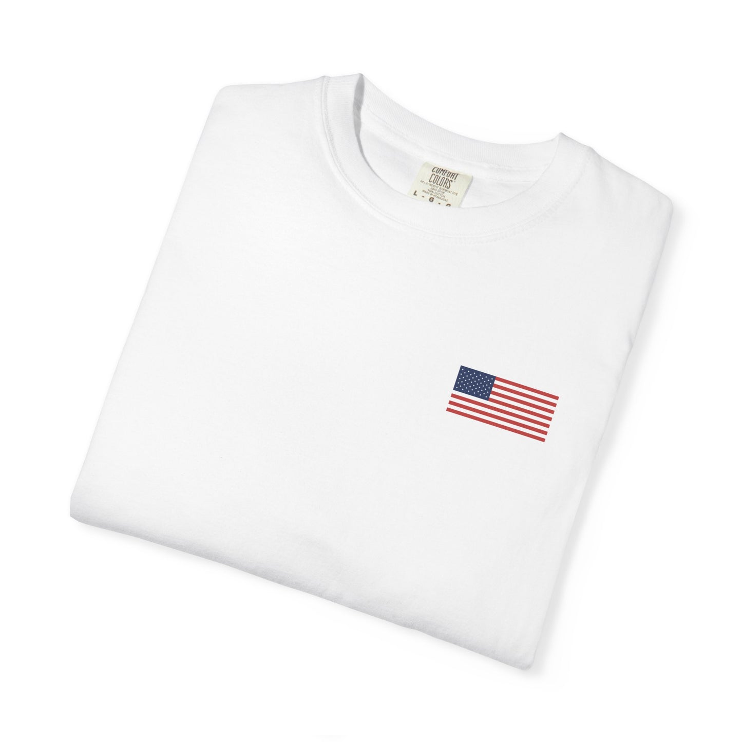 Patriotic Garment-Dyed T-shirt, Vintage
