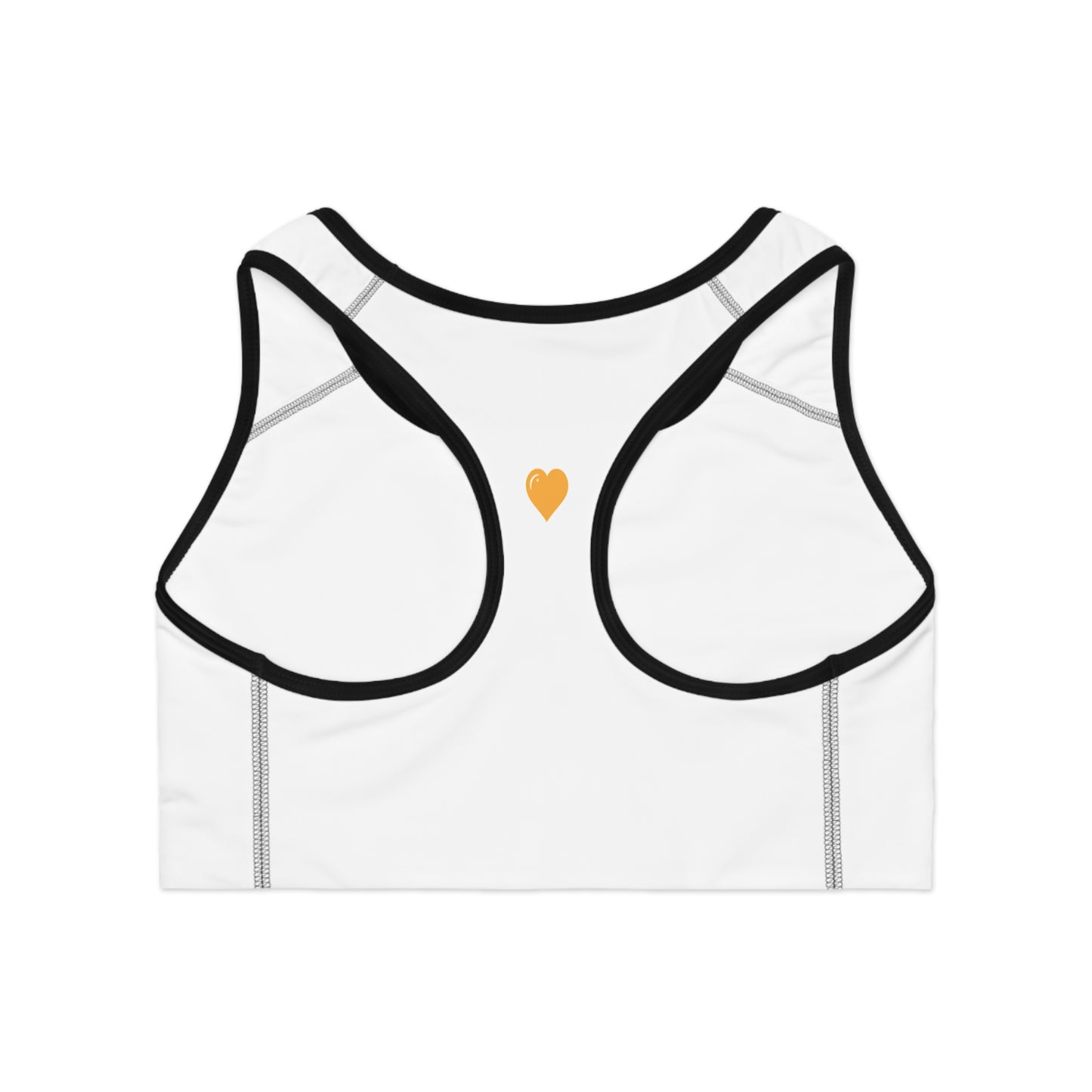 Donnie White Seamless Sports Bra