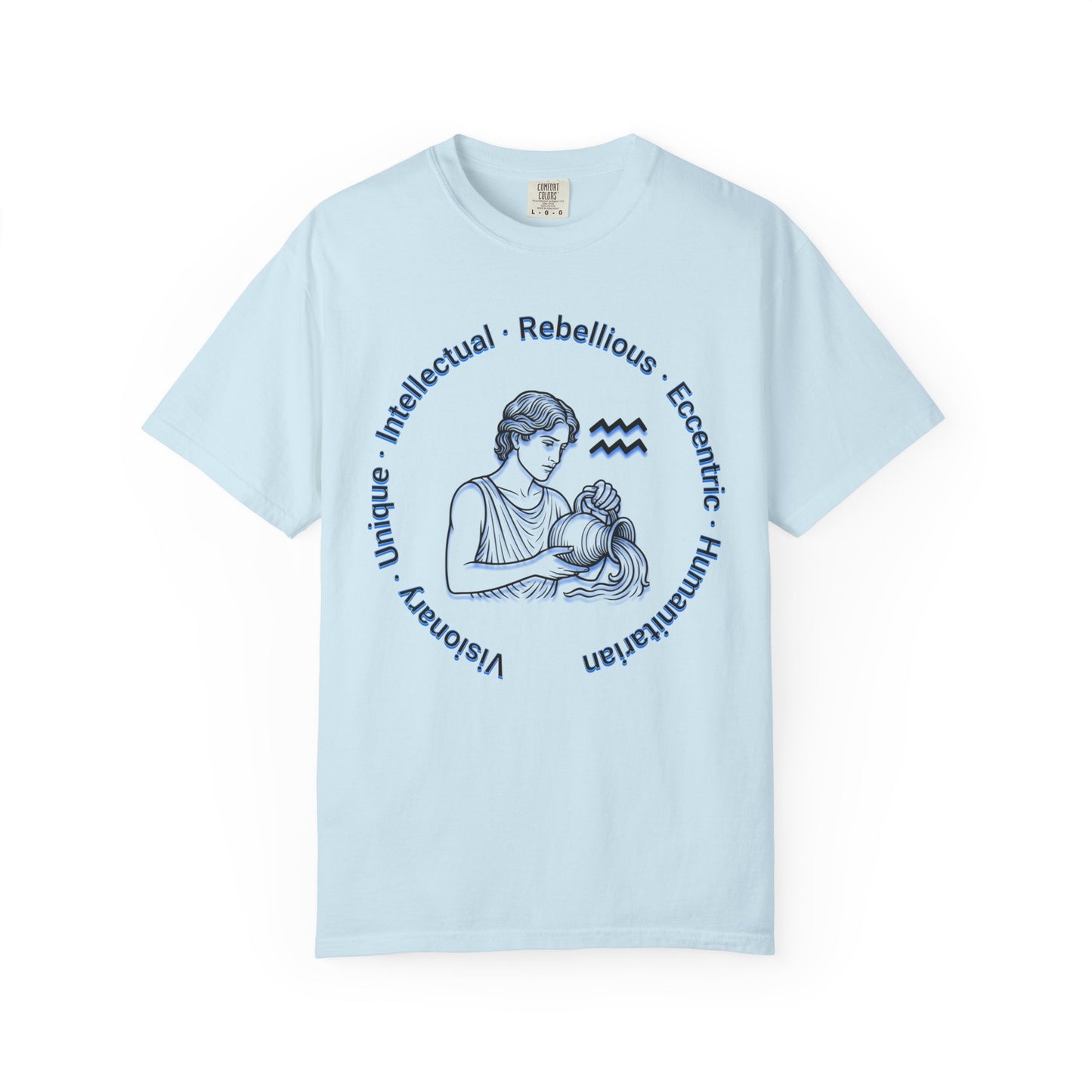 Aquarius Horoscope T-Shirt, Unisex