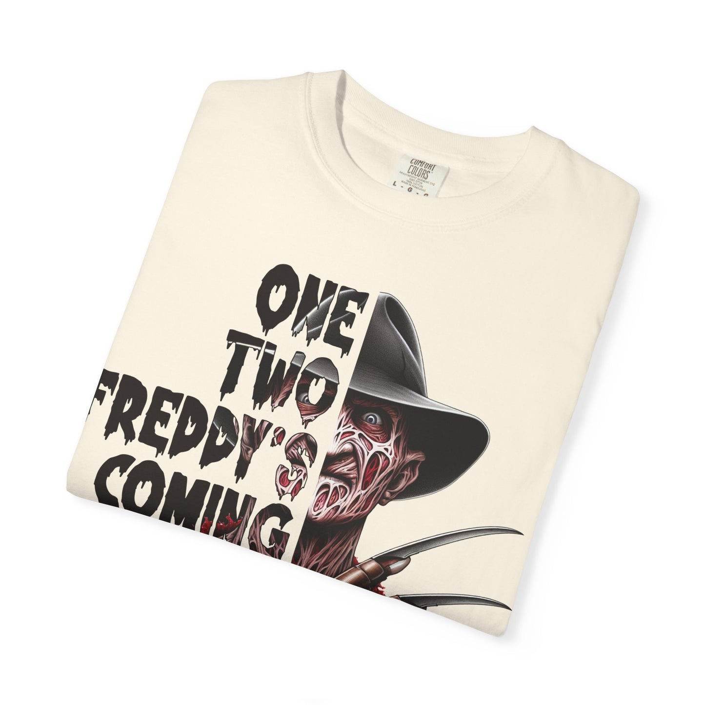 Freddy Krueger Graphic T-Shirt, Halloween Shirt, Horror Movie Tee, Gift for Horror Fans, Unisex Casual Wear, Spooky Apparel