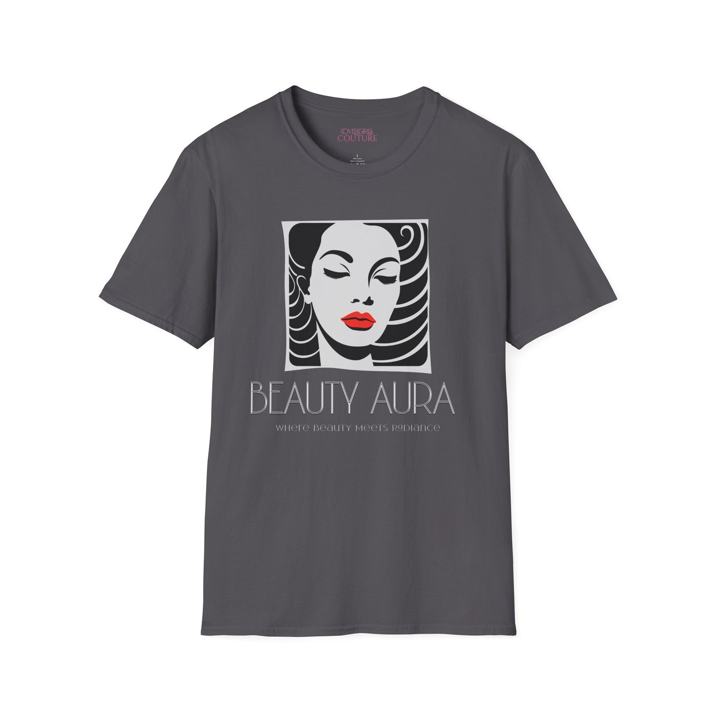 Unisex Softstyle T-Shirt with Beauty Aura Design