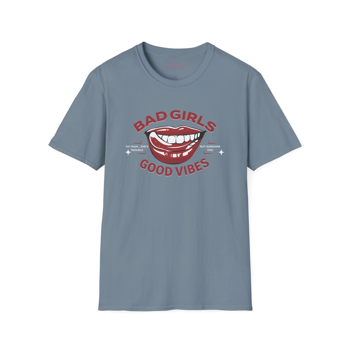 "Bad Girls, Good Vibes" Unisex Softstyle T-Shirt