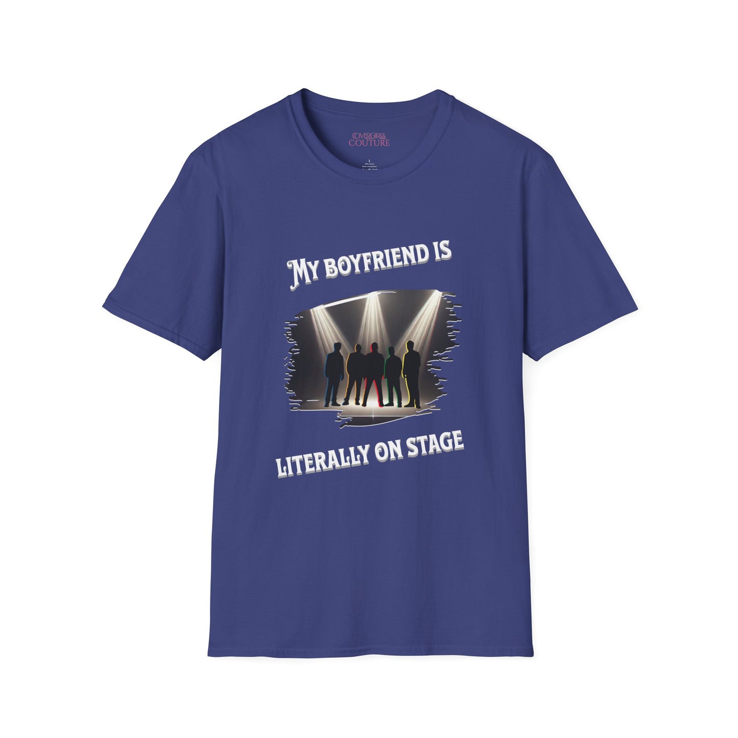 Boyfriend Concert T-Shirt, Unisex Softstyle Tee, Concert Apparel, Music Lover Gift, Stage Fan Shirt, Birthday Gift for Her, Casual Wear