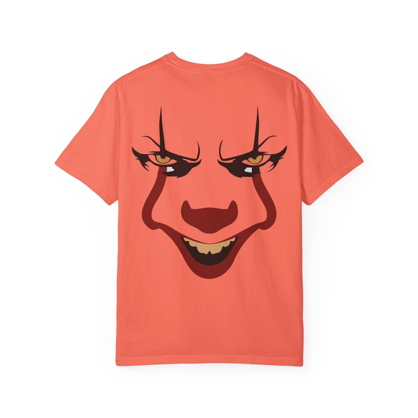 Creepy Clown Graphic T-shirt, Unisex Halloween Tee, Horror Movie Fan Gift, Spooky Shirt, Casual Streetwear