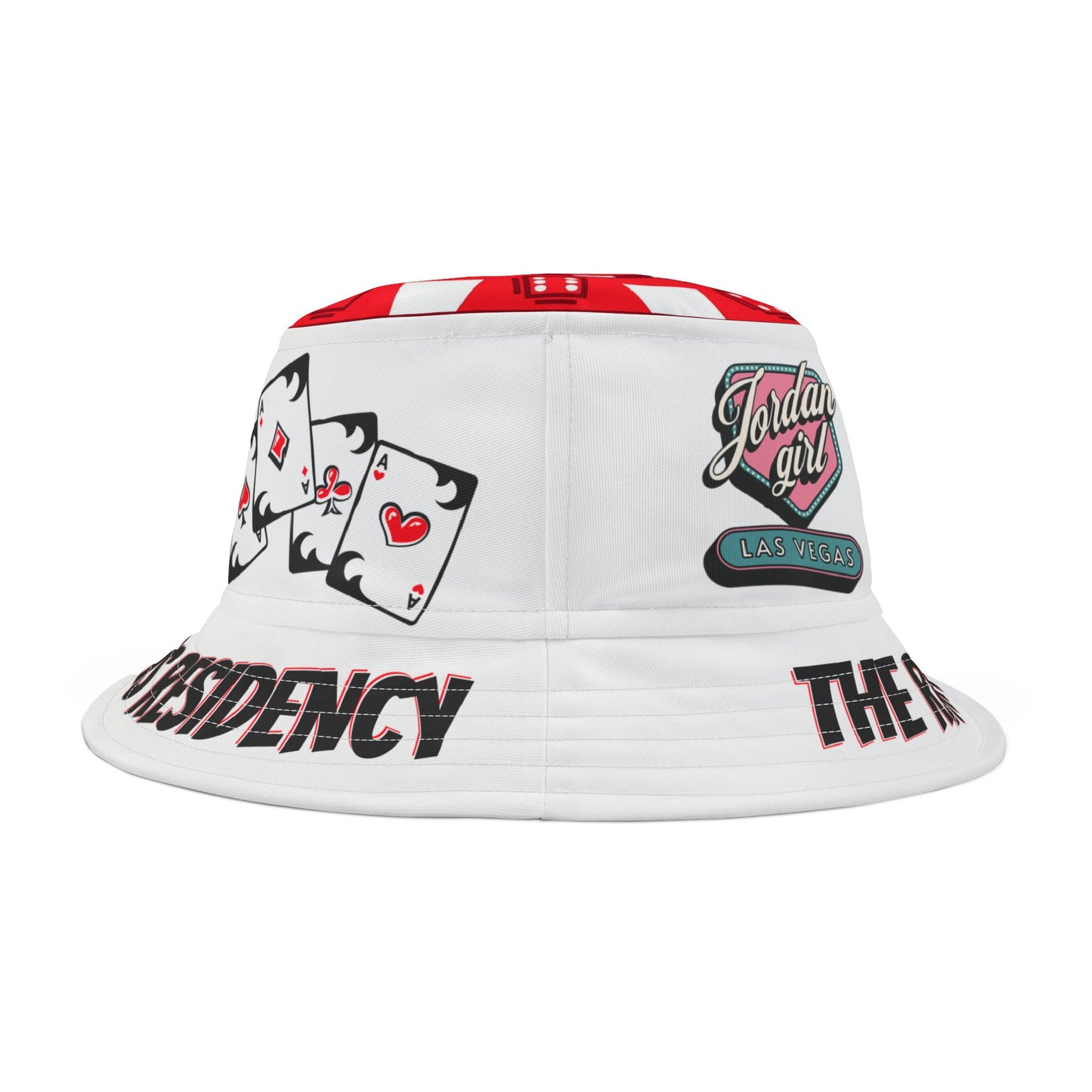 Jordan White Bucket Hat