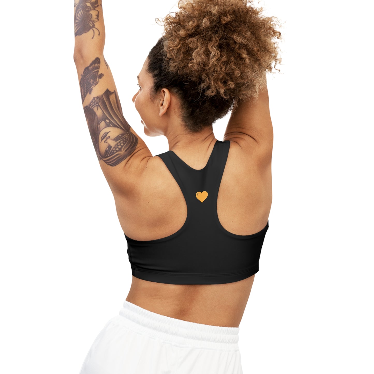 Donnie Black Seamless Sports Bra