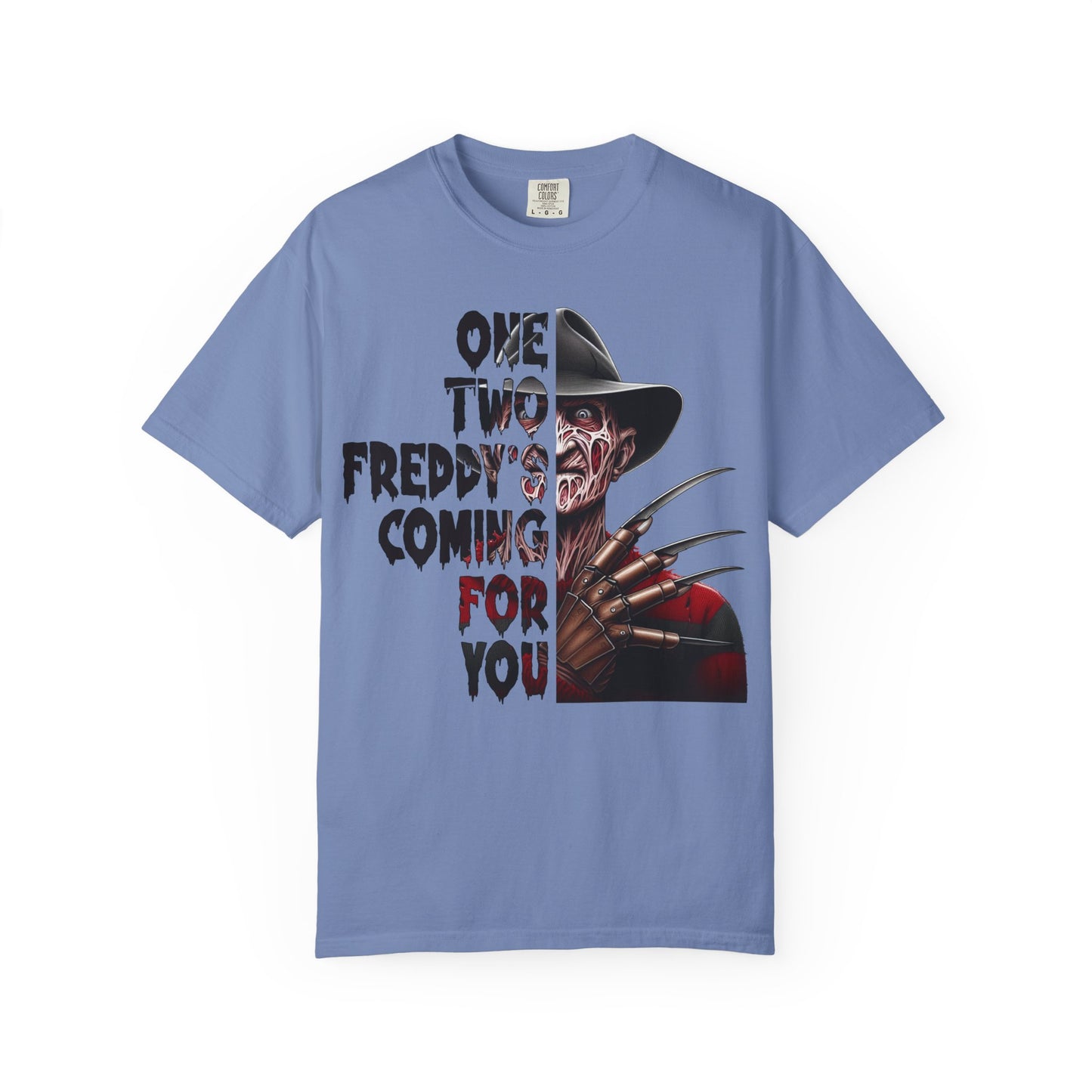 Freddy Krueger Graphic T-Shirt, Halloween Shirt, Horror Movie Tee, Gift for Horror Fans, Unisex Casual Wear, Spooky Apparel
