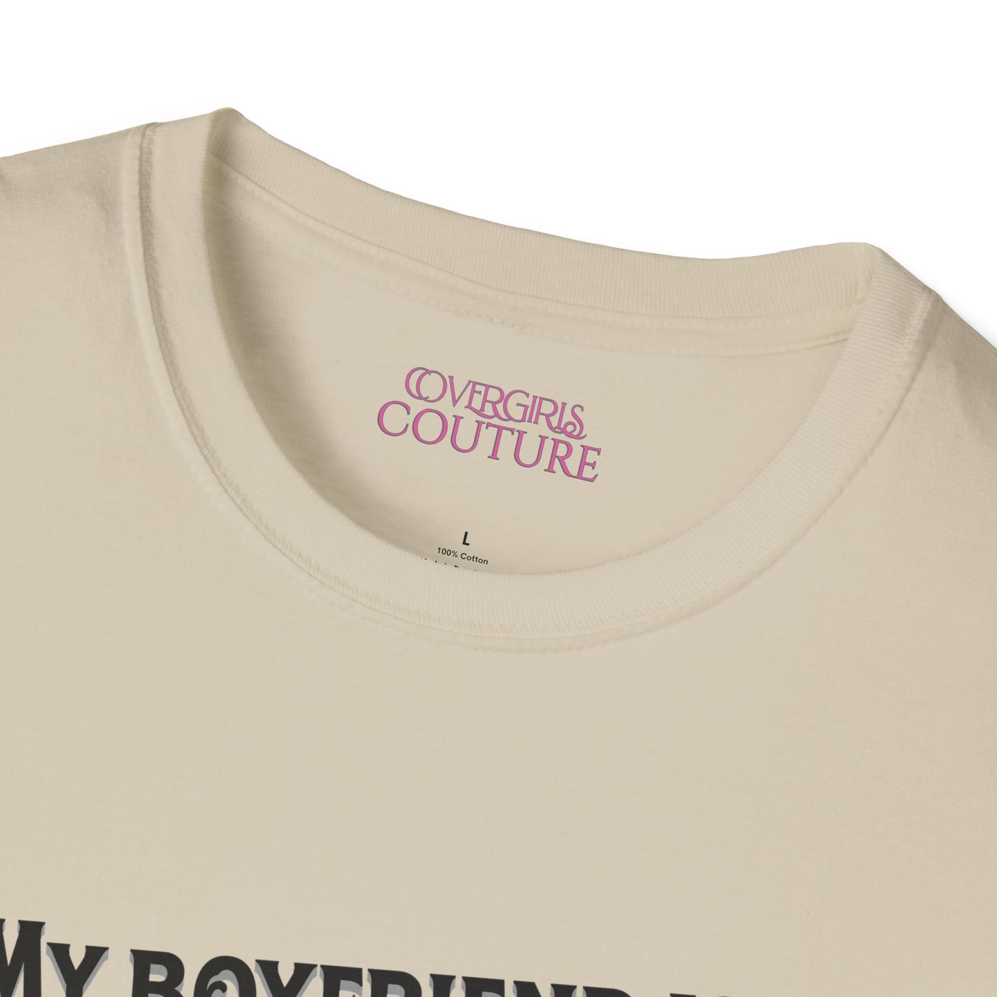 Unisex Softstyle T-Shirt - 'My Boyfriend Is Literally On Stage' Graphic Tee, Concert Fan Shirt, Gift for Music Lovers, Casual Everyday [...]