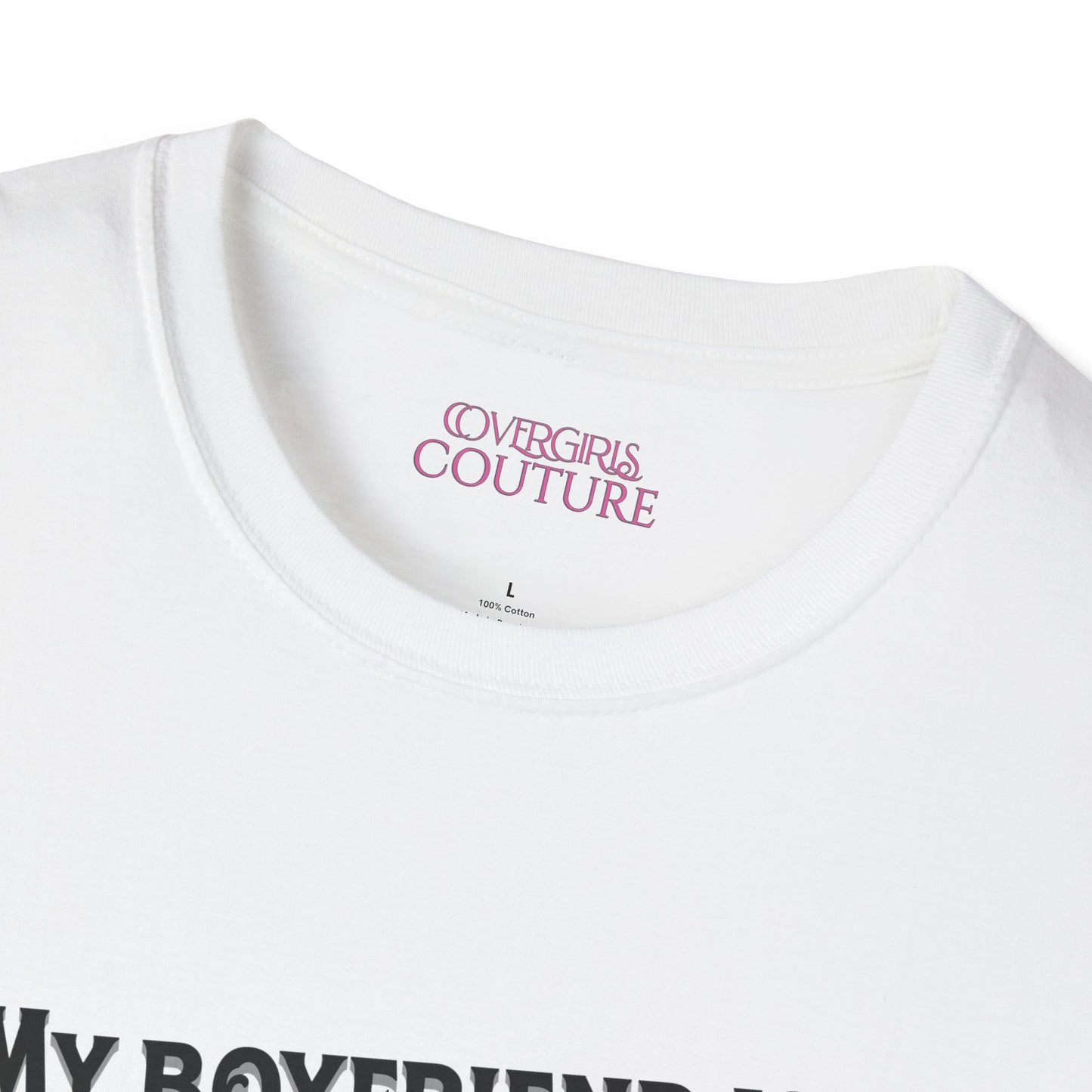 Unisex Softstyle T-Shirt - 'My Boyfriend Is Literally On Stage' Graphic Tee, Concert Fan Shirt, Gift for Music Lovers, Casual Everyday [...]
