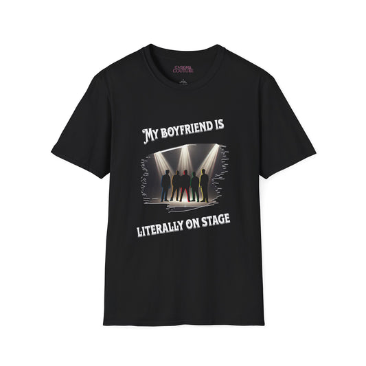 Boyfriend Concert T-Shirt, Unisex Softstyle Tee, Concert Apparel, Music Lover Gift, Stage Fan Shirt, Birthday Gift for Her, Casual Wear