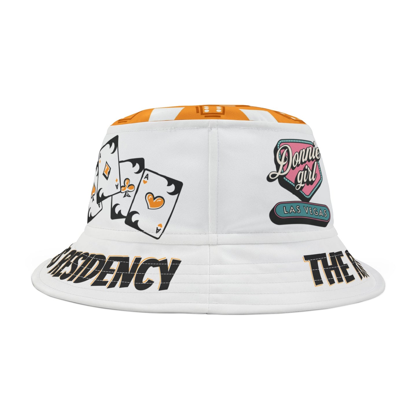 White Donnie Bucket Hat