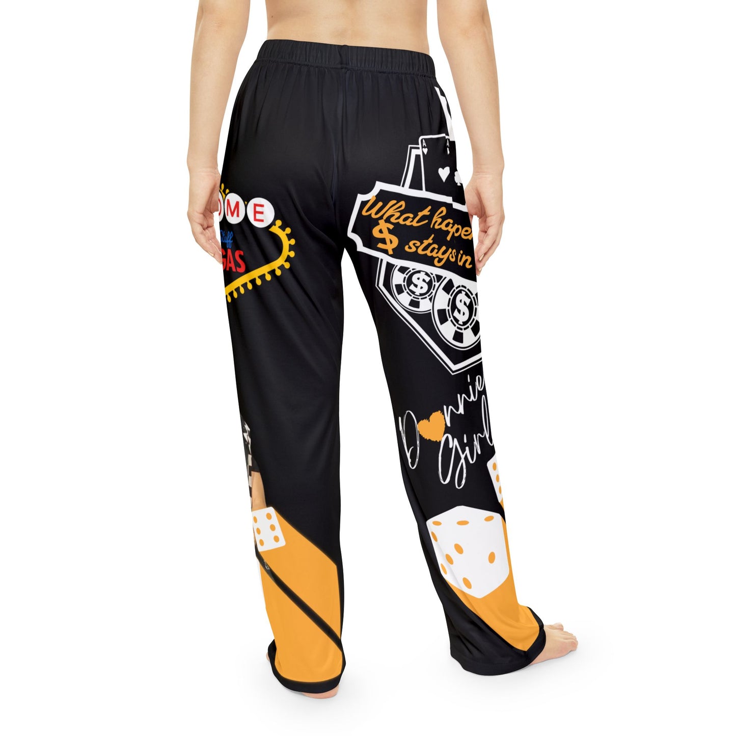 Donnie's Women's Black Pajama Pants