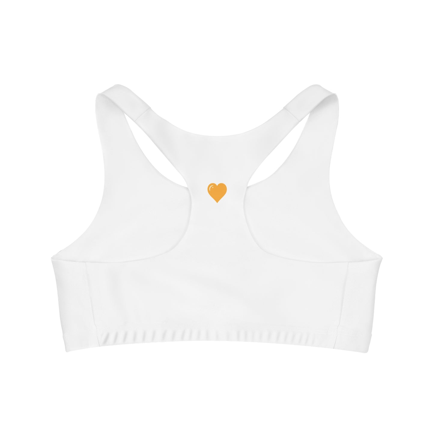 Donnie White Seamless Sports Bra