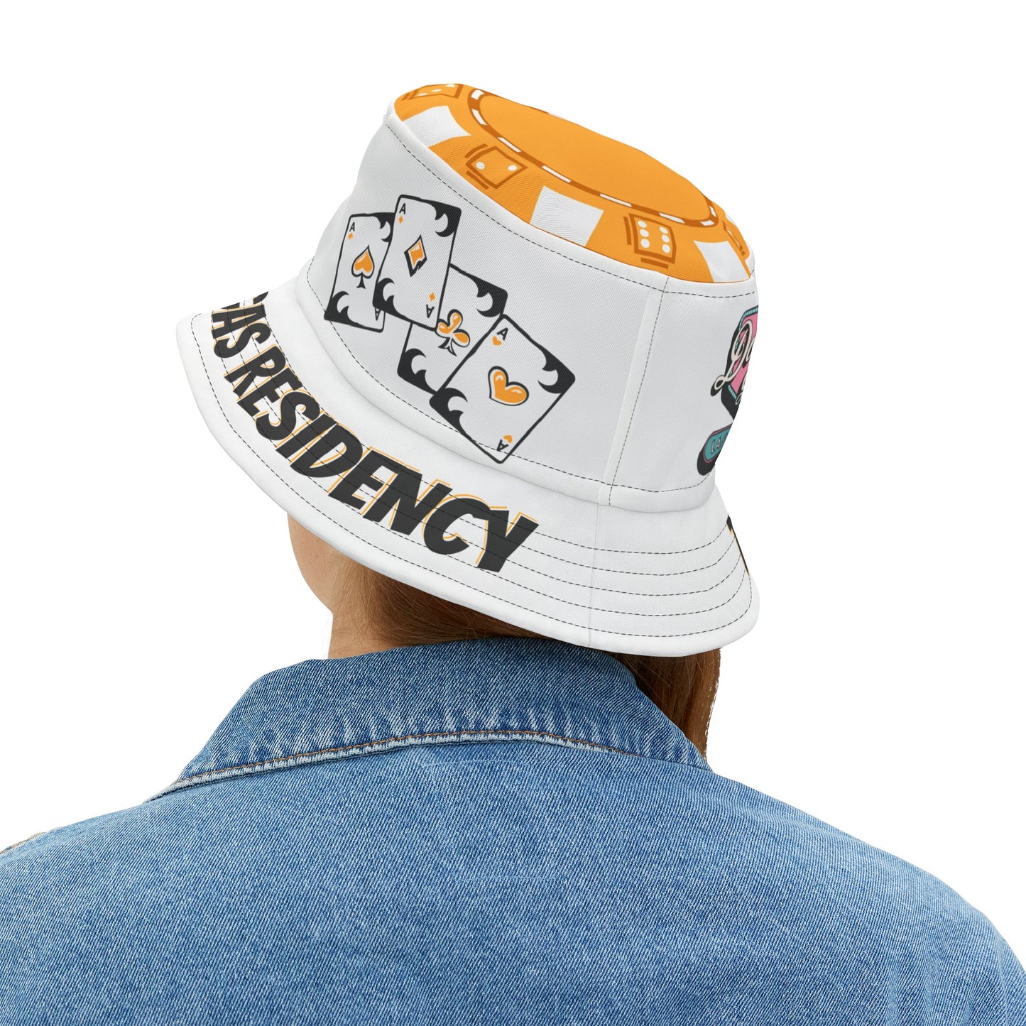 White Donnie Bucket Hat