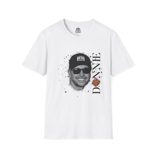 Donnie Starburst White Unisex Softstyle T-Shirt