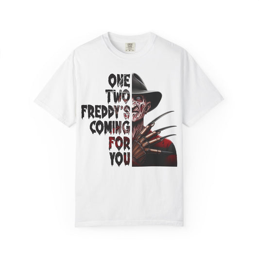 Freddy Krueger Graphic T-Shirt, Halloween Shirt, Horror Movie Tee, Gift for Horror Fans, Unisex Casual Wear, Spooky Apparel
