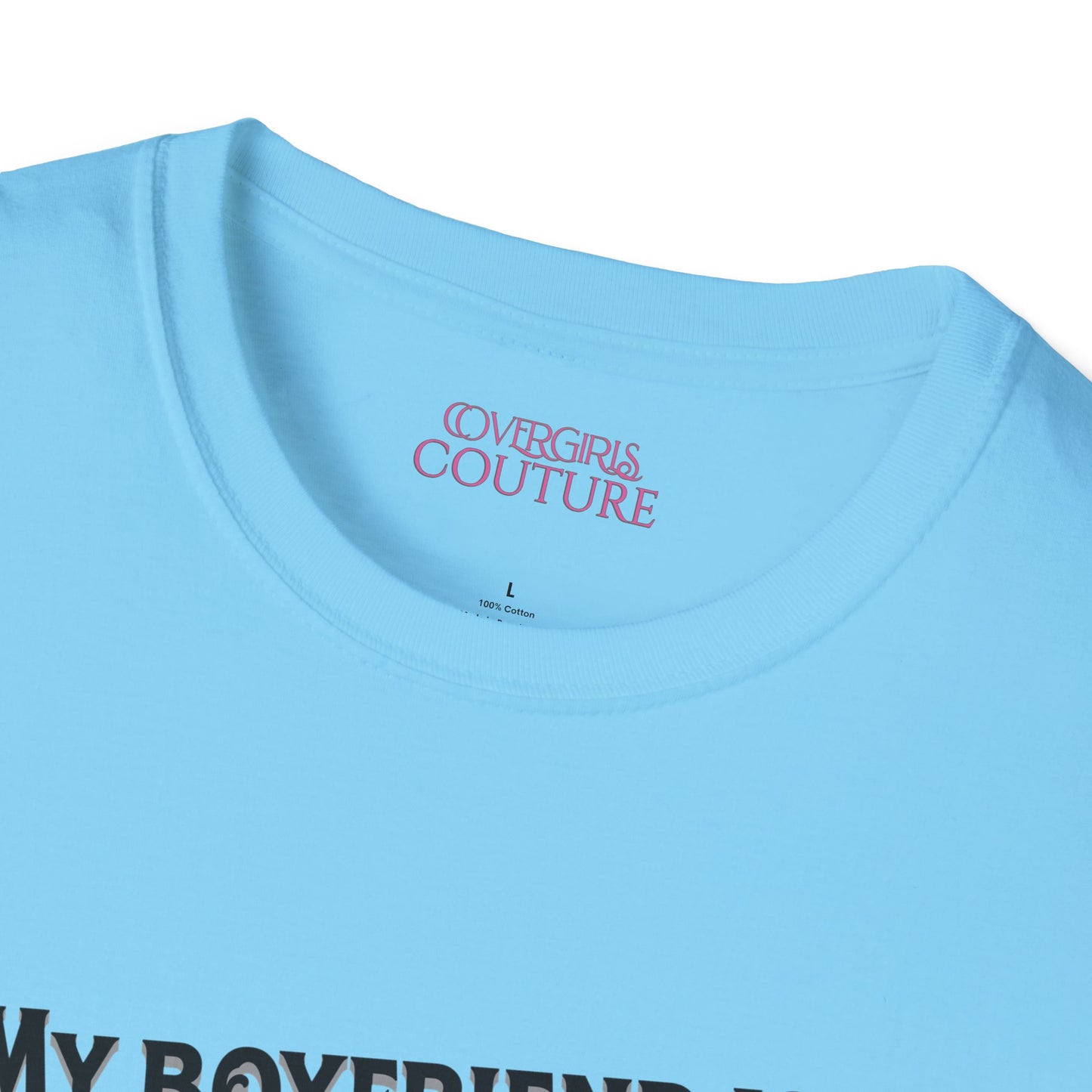 Unisex Softstyle T-Shirt - 'My Boyfriend Is Literally On Stage' Graphic Tee, Concert Fan Shirt, Gift for Music Lovers, Casual Everyday [...]